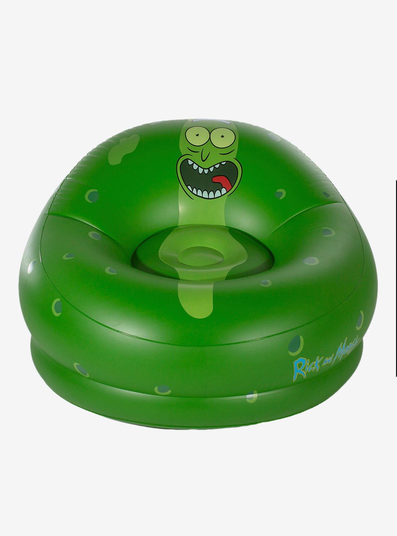 BloChair Rick And Morty Pickle Rick Inflatable Chair, , alternate