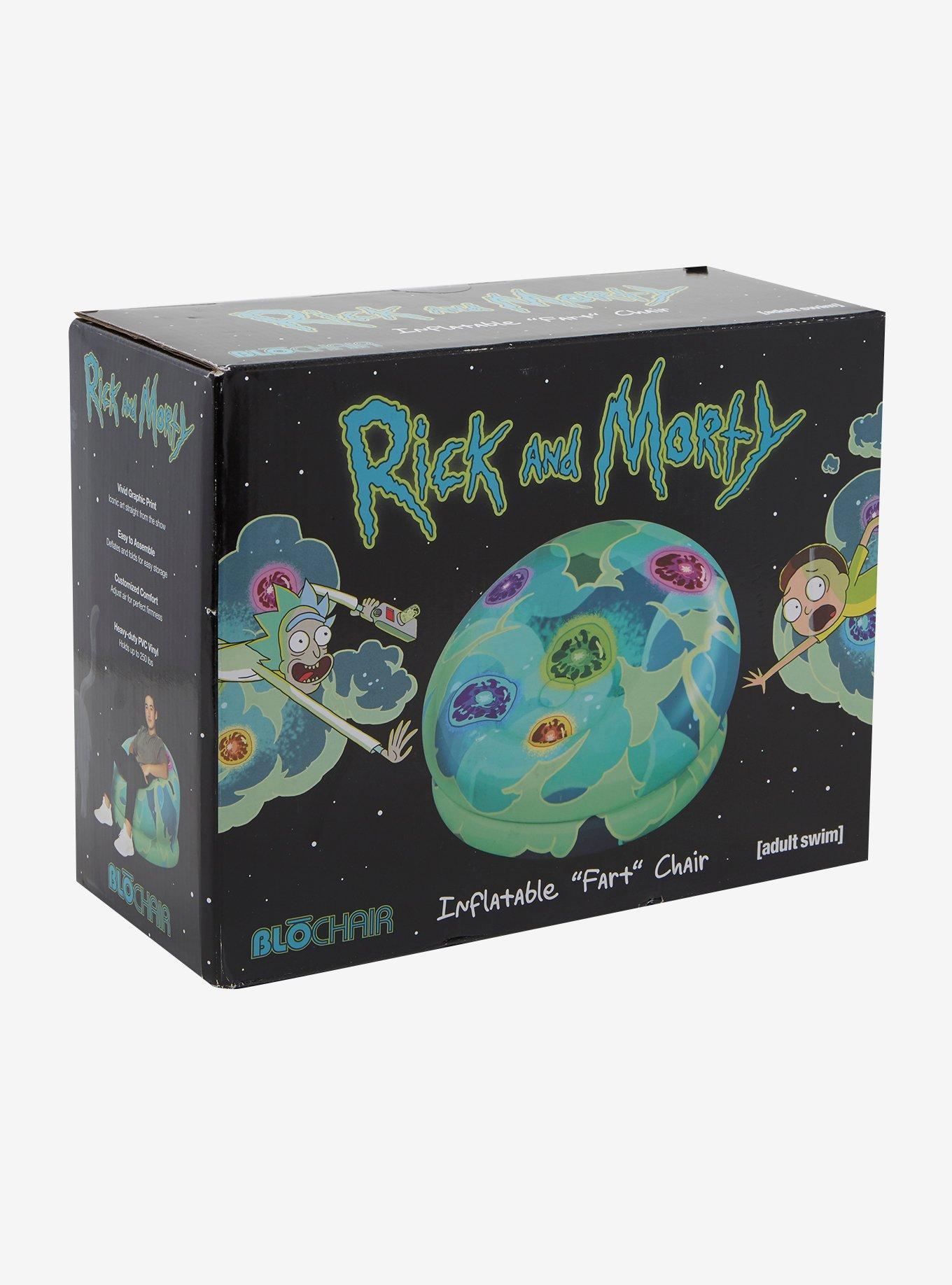 BloChair Rick And Morty Fart Inflatable Chair, , alternate