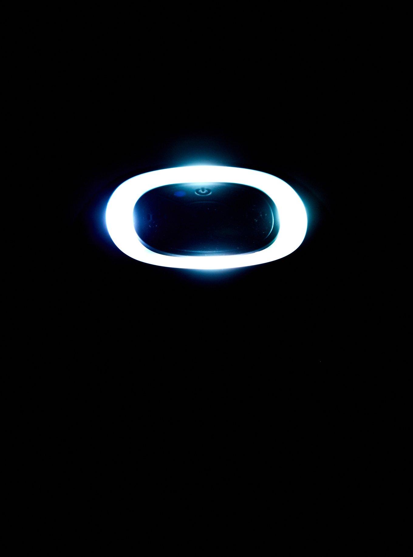 Sharper Image Black LED Wireless Shower Speaker, , alternate
