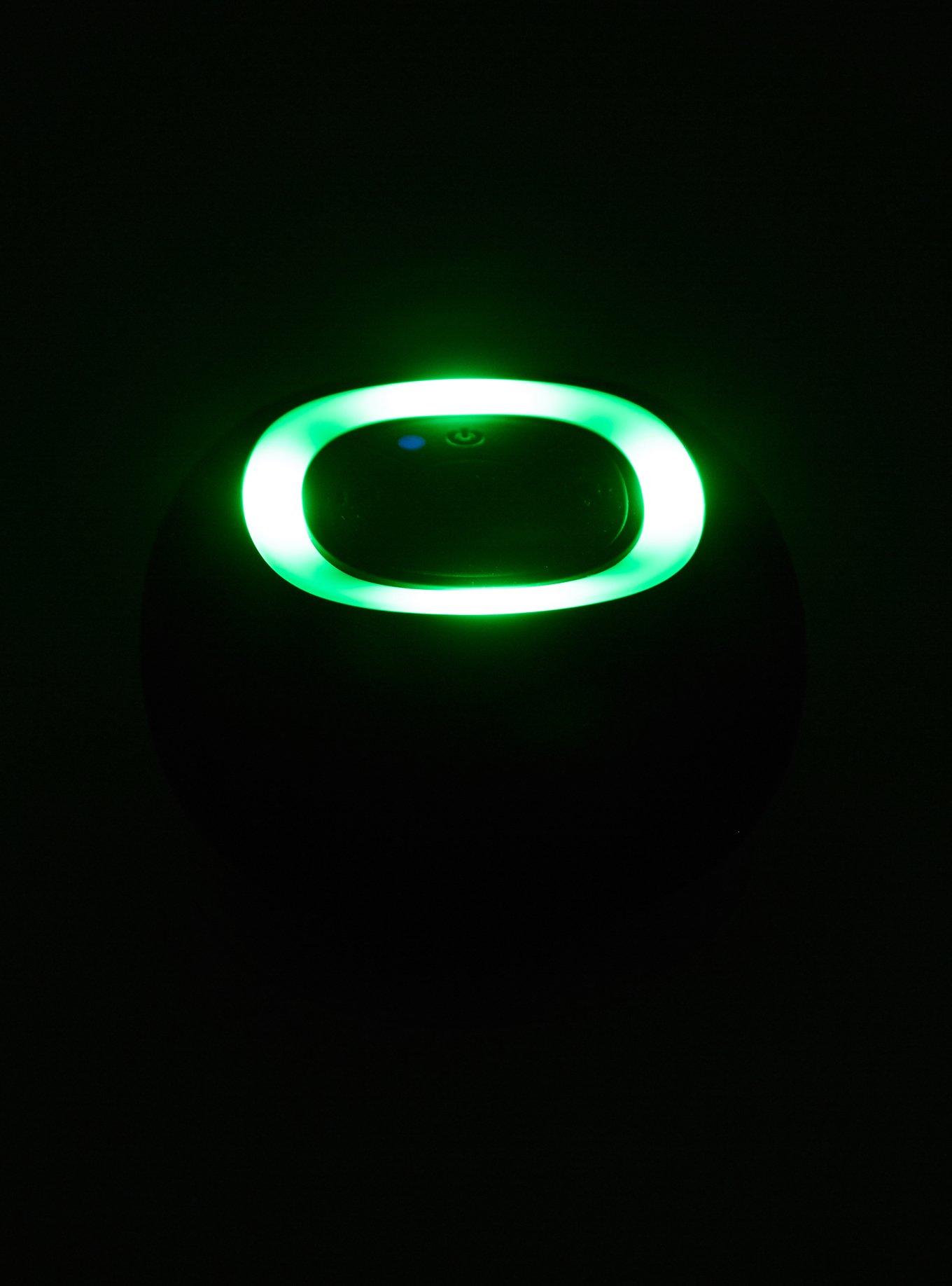 Sharper Image Black LED Wireless Shower Speaker, , alternate