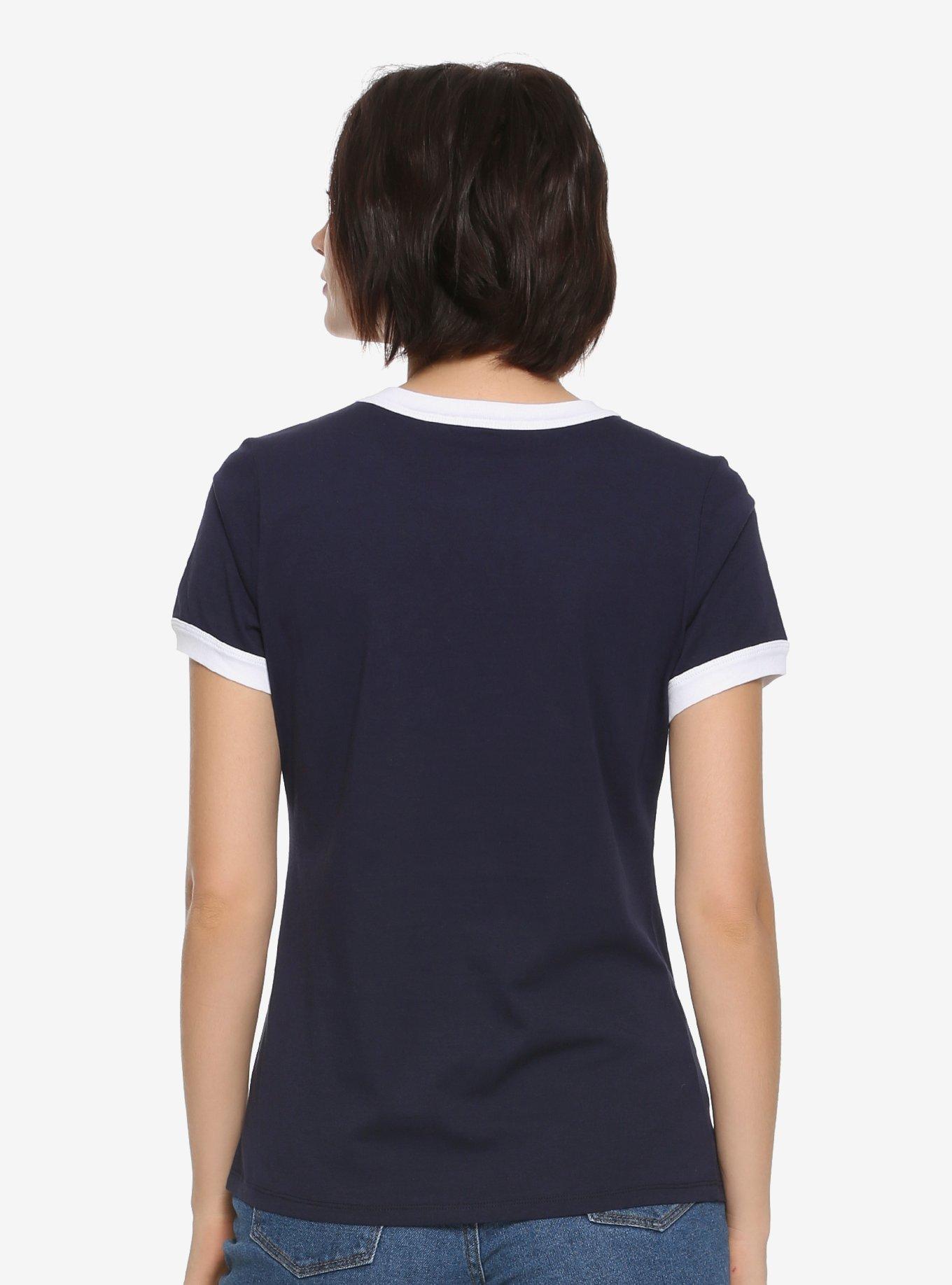 Her Universe Disney Fantasia Sorcerer Mickey Womens Ringer T-Shirt - BoxLunch Exclusive, , alternate