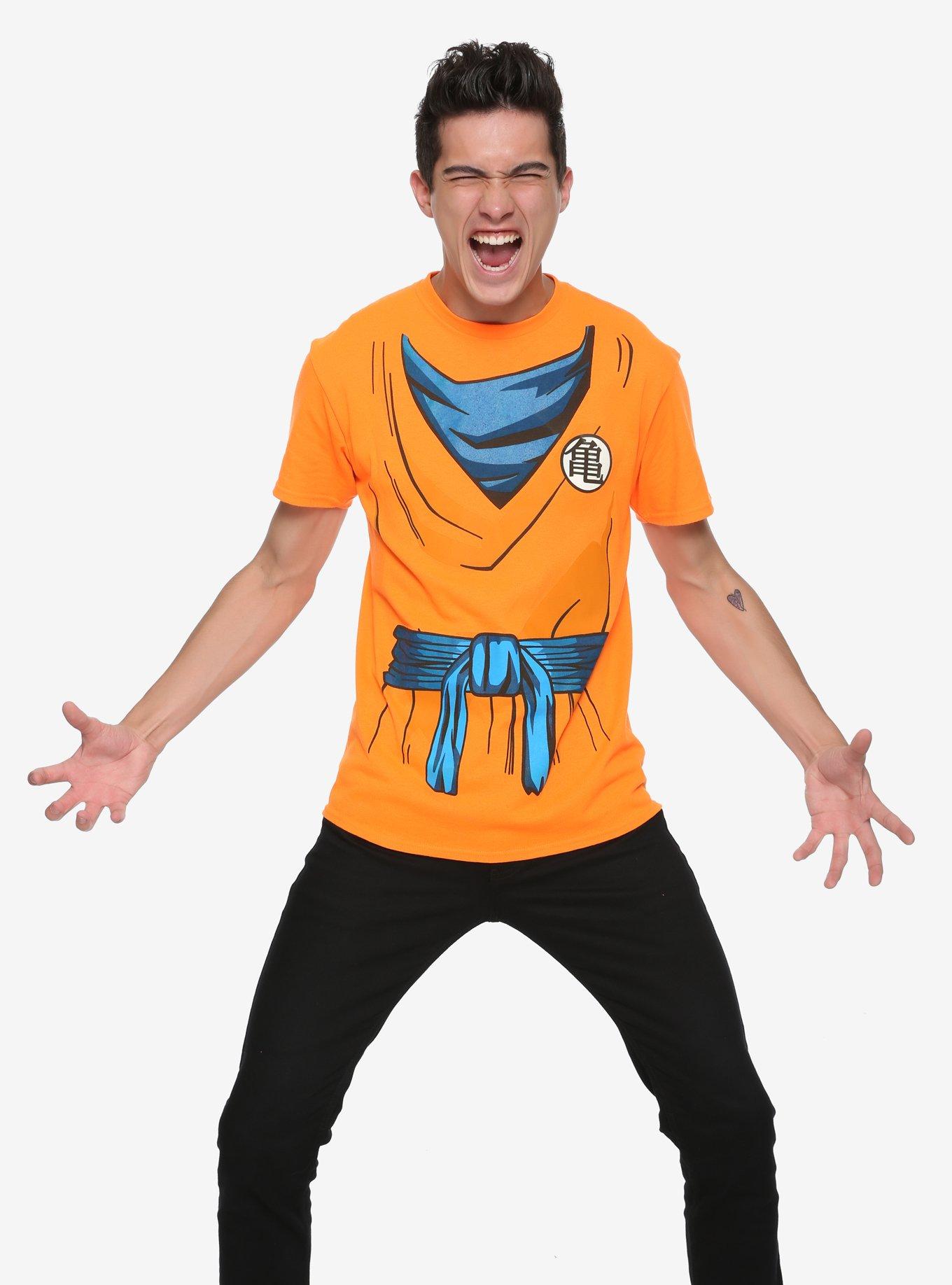 Dragon Ball Z Goku Cosplay T-Shirt Hot Topic Exclusive, , alternate