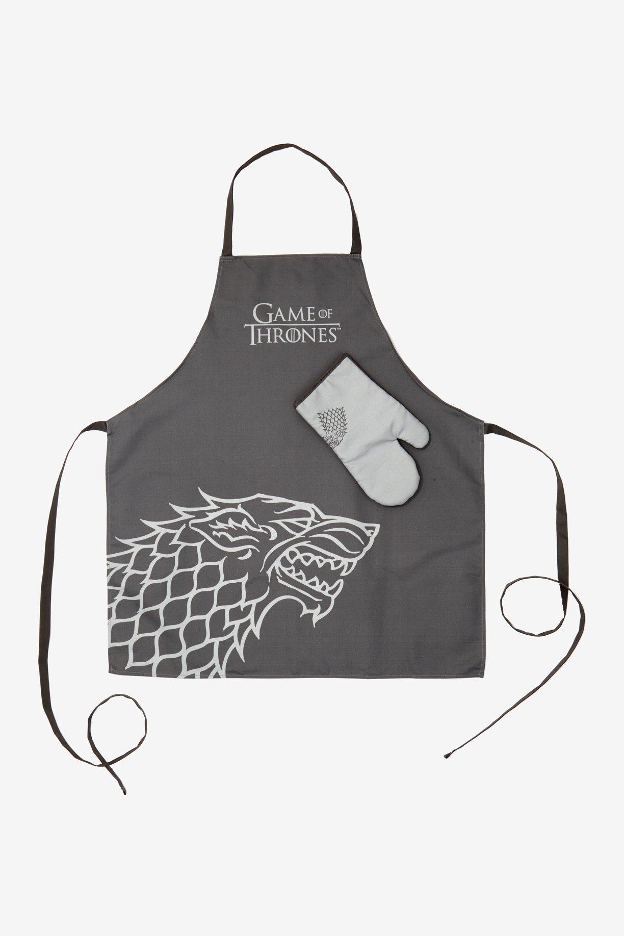 Game Of Thrones House Stark Apron & Oven Mitt Set, , alternate