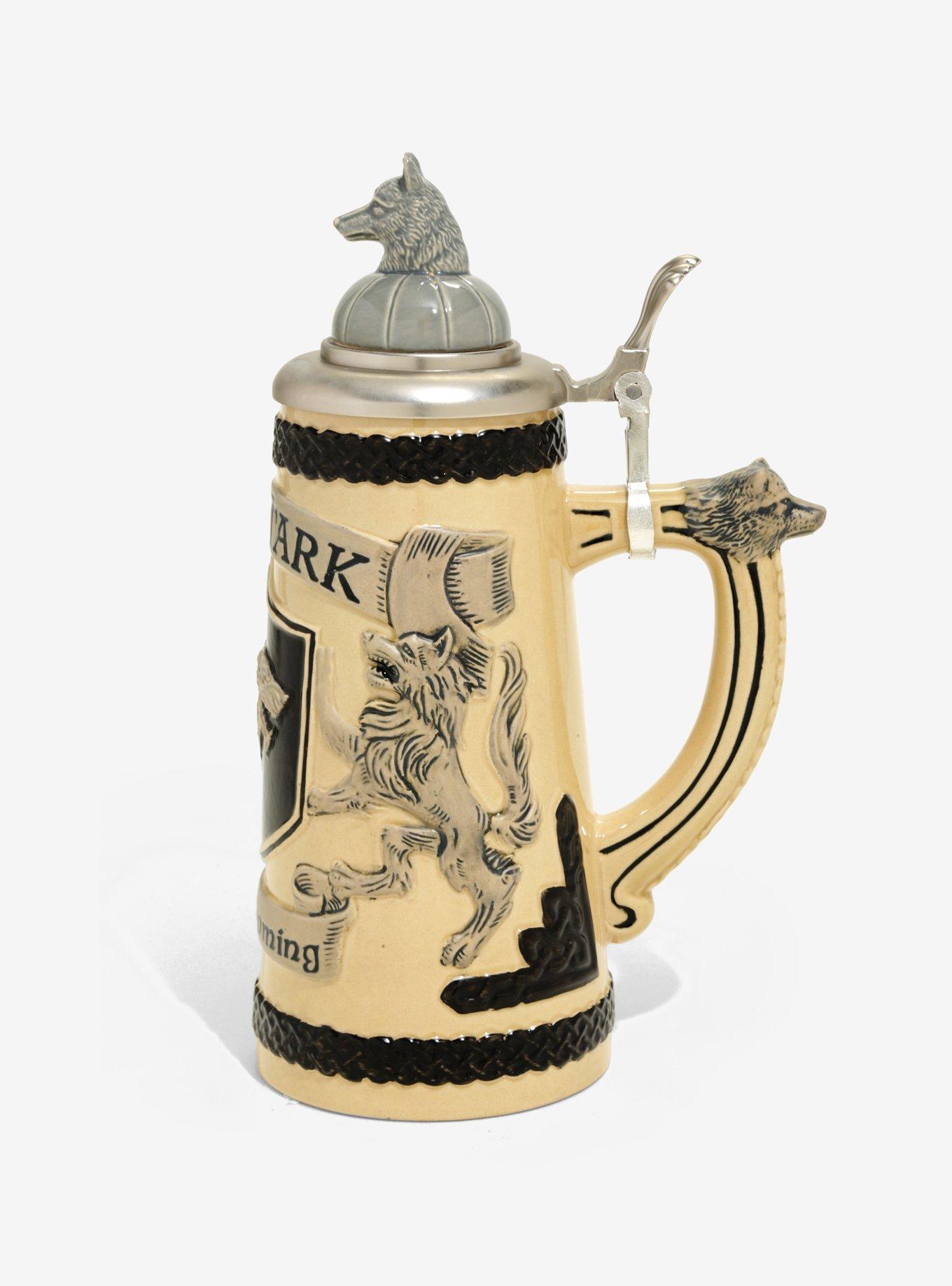 Game Of Thrones House Stark Ceramic Stein, , alternate
