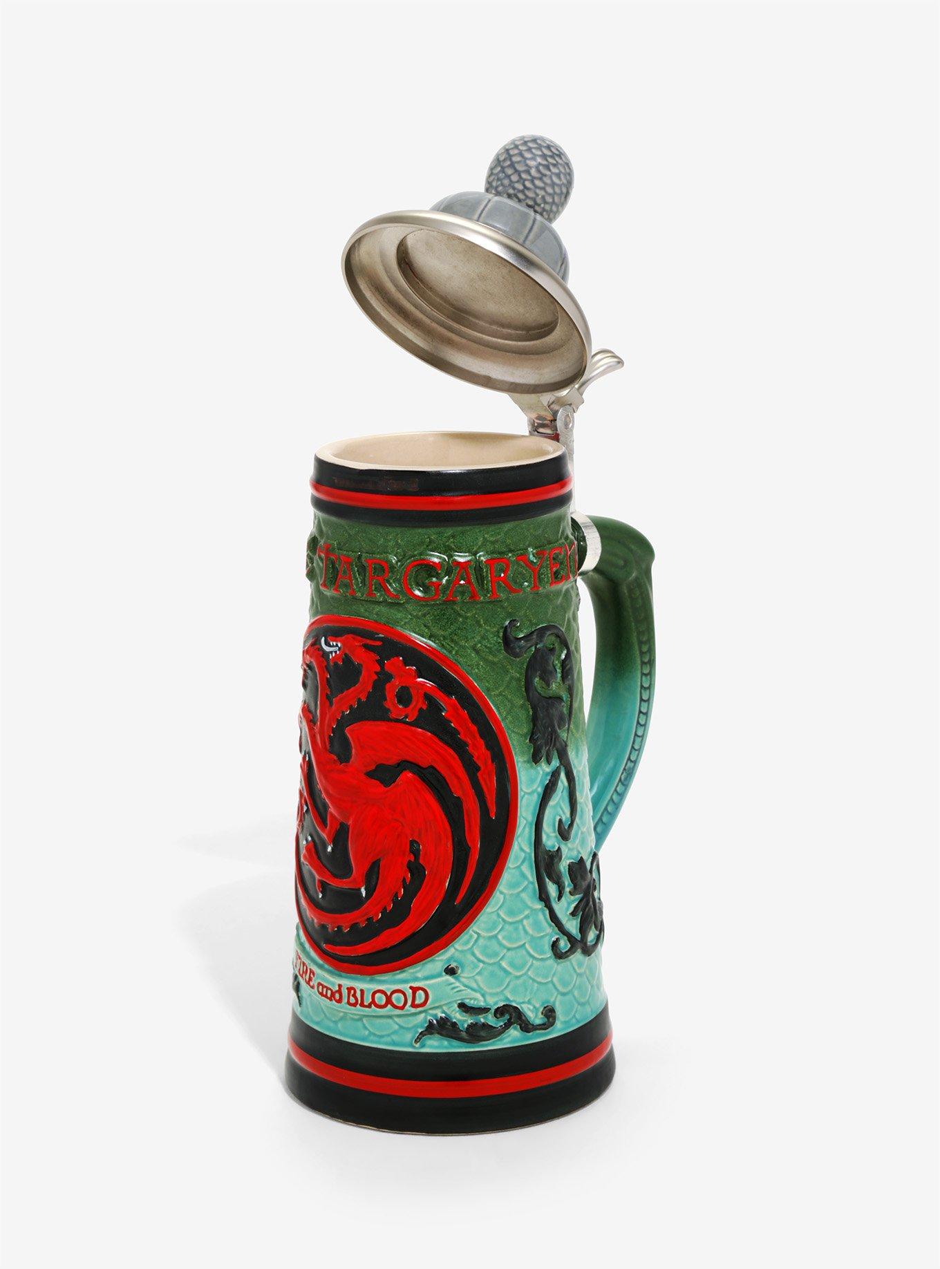 Game Of Thrones House Targaryen Ceramic Stein, , alternate