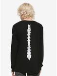 Glow-In-The-Dark Skeleton Long-Sleeve T-Shirt, , alternate