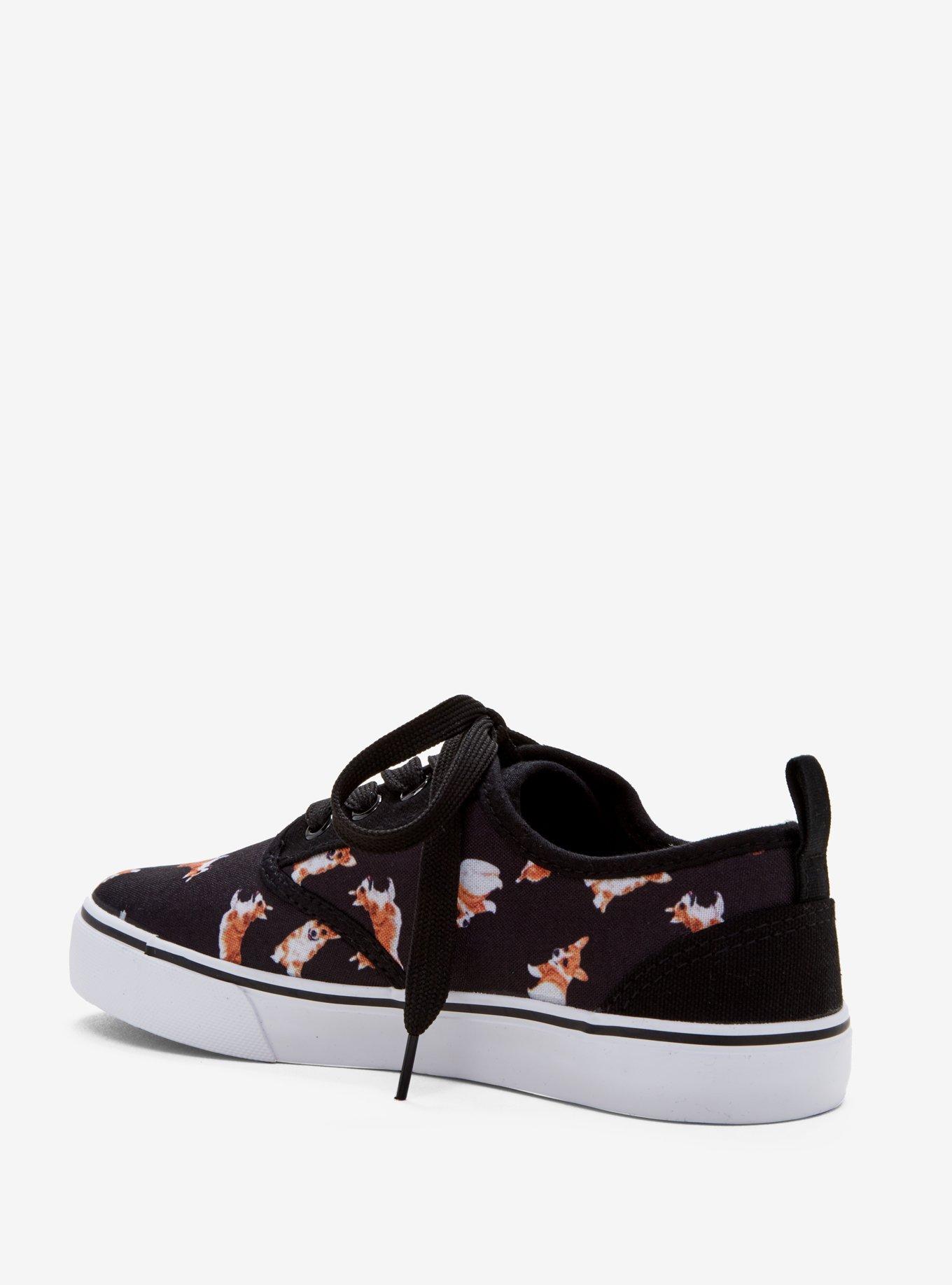 Corgi Lace-Up Sneakers, , alternate