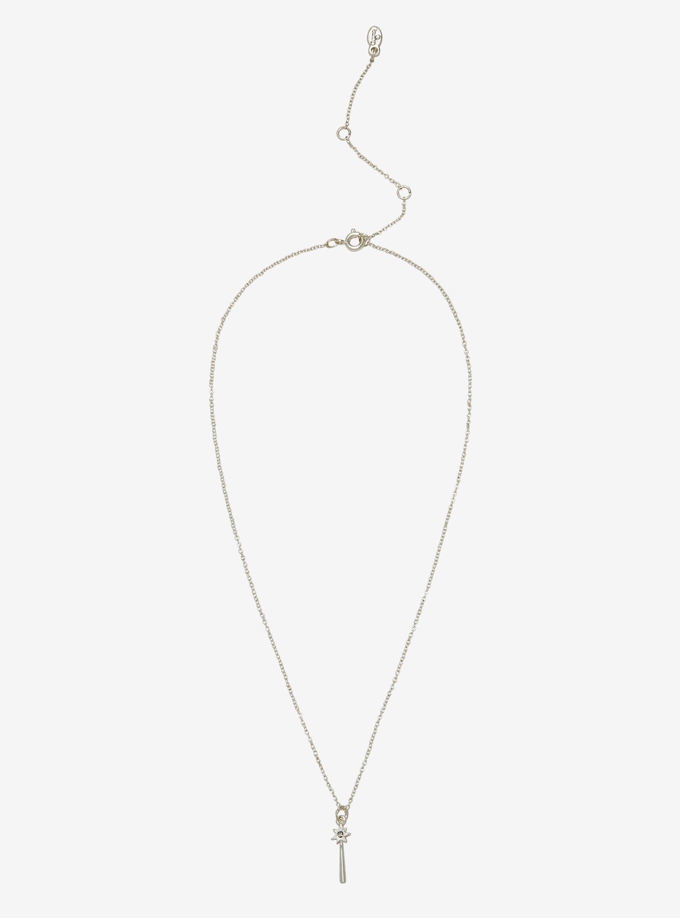 Disney Princess Cinderella Dainty Charm Necklace, , alternate