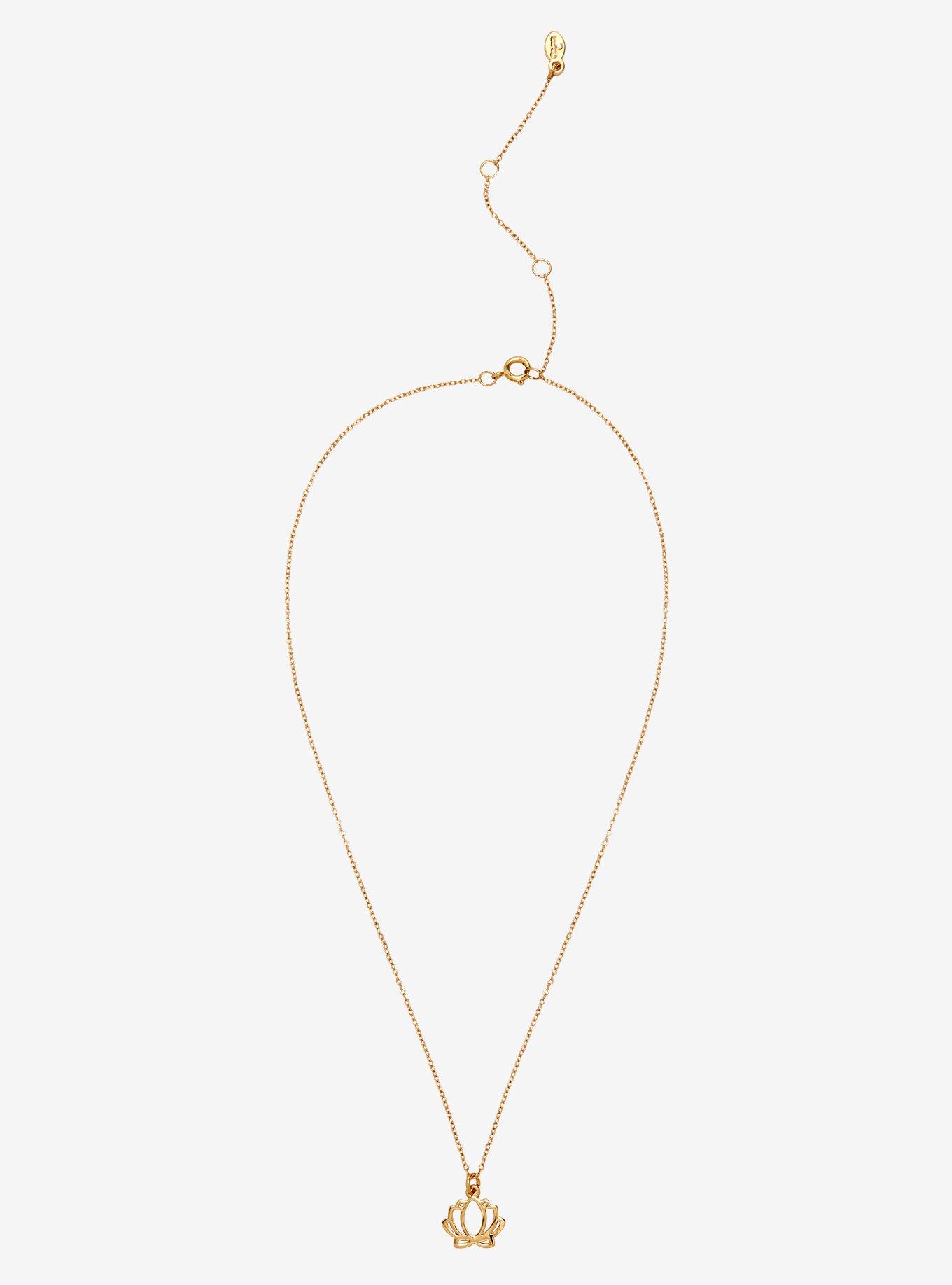 Disney Princess Tiana Dainty Charm Necklace, , alternate