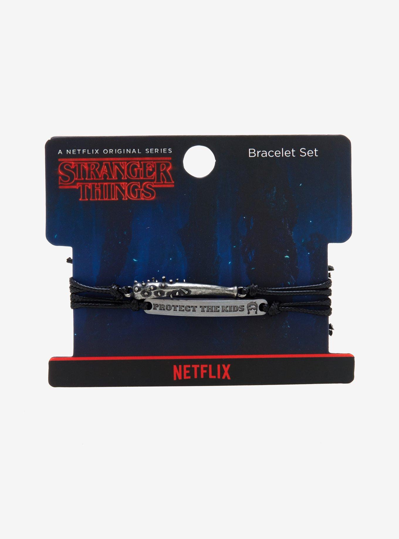 Loungefly Stranger Things Steve Cord Bracelet Set, , alternate