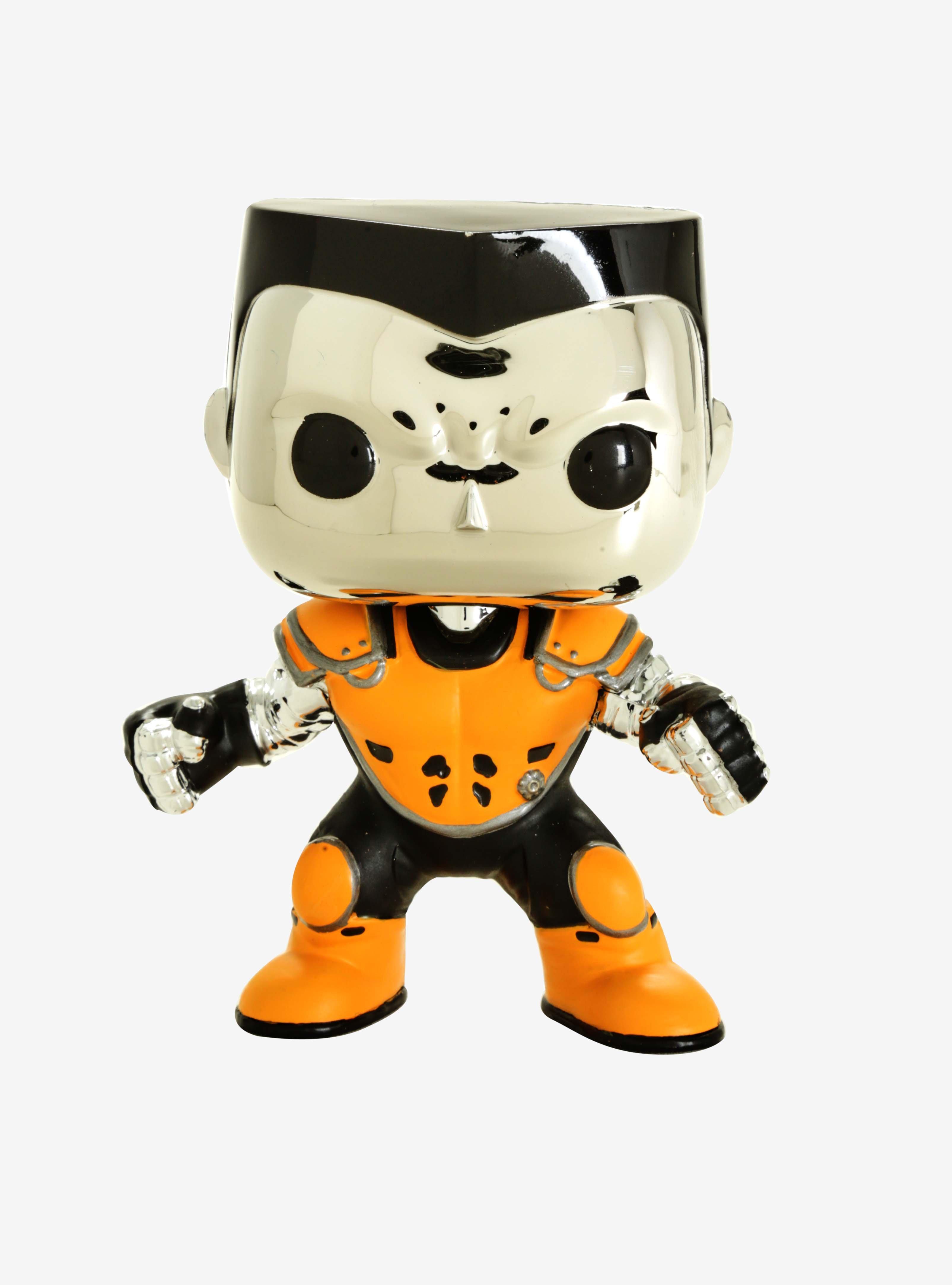 Funko Marvel X-Men Pop! Chrome X-Force Colossus Vinyl Bobble-Head 2018 L.A. Comic Con Exclusive, , alternate