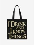 Game Of Thrones Map Of Westeros Resuable Tote Bag - BoxLunch Exclusive, , alternate