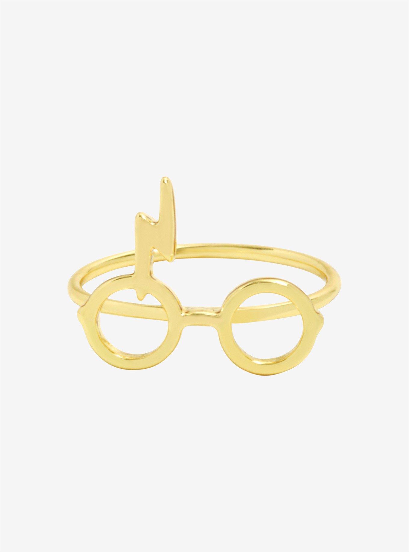 Harry Potter Mischief Managed Stacking Ring Set - BoxLunch Exclusive, , alternate
