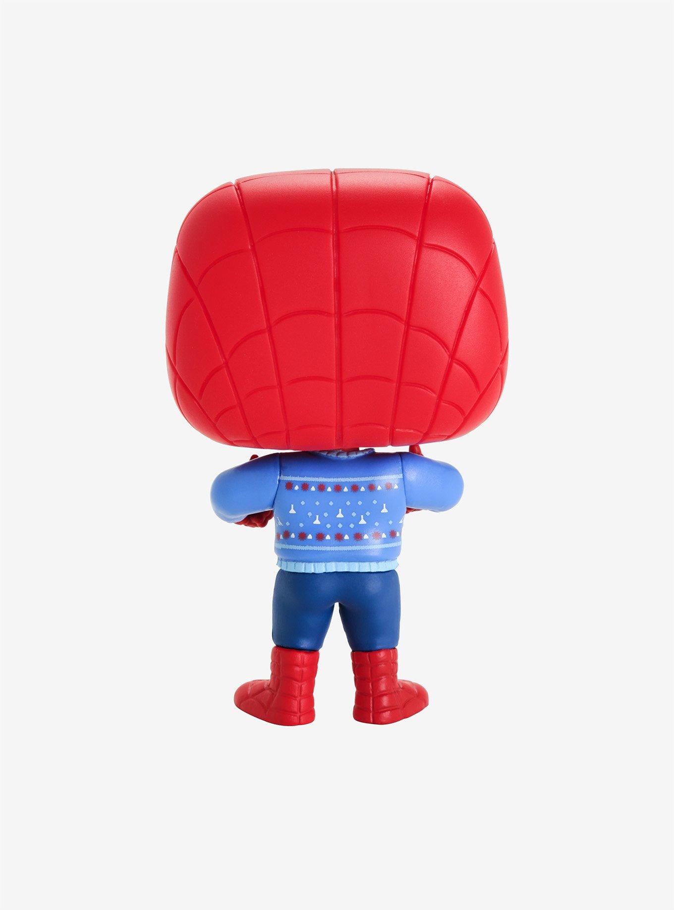 Funko Marvel Pop! Spider-Man Holiday Sweater Vinyl Figure, , alternate