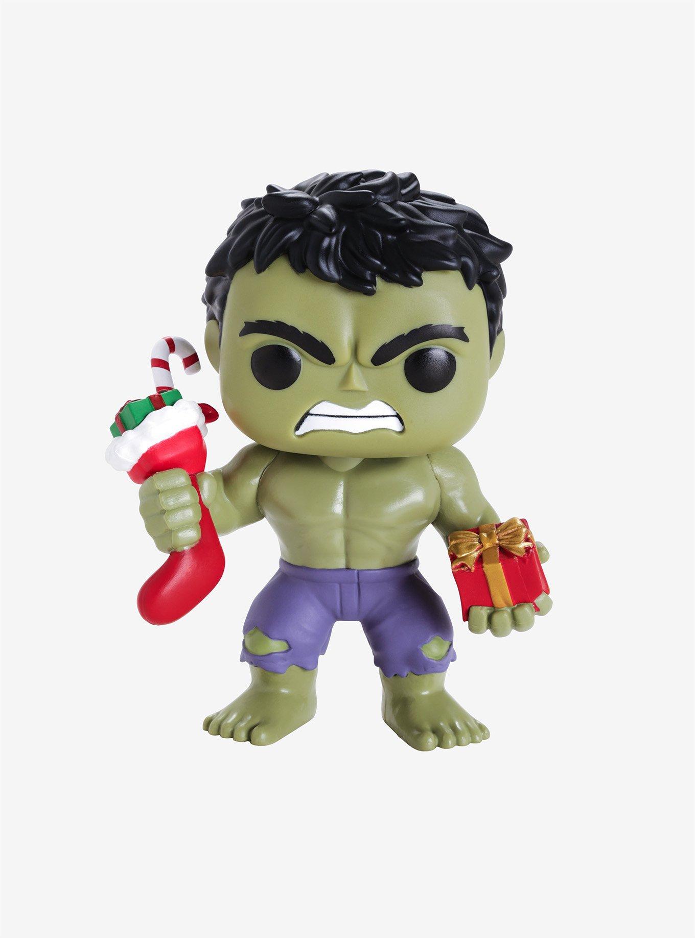 Funko Marvel Pop! Hulk (Holiday) Vinyl Bobble-Head, , alternate