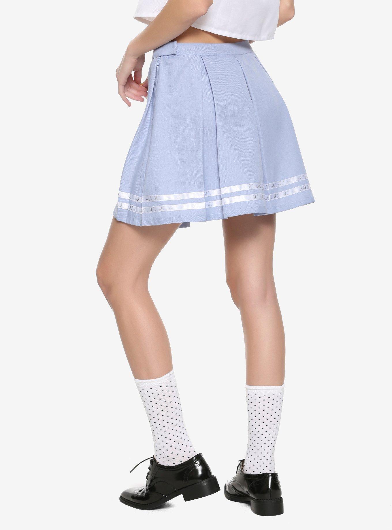 Sailor Moon Blue Uniform Skirt Hot Topic Exclusive, , alternate