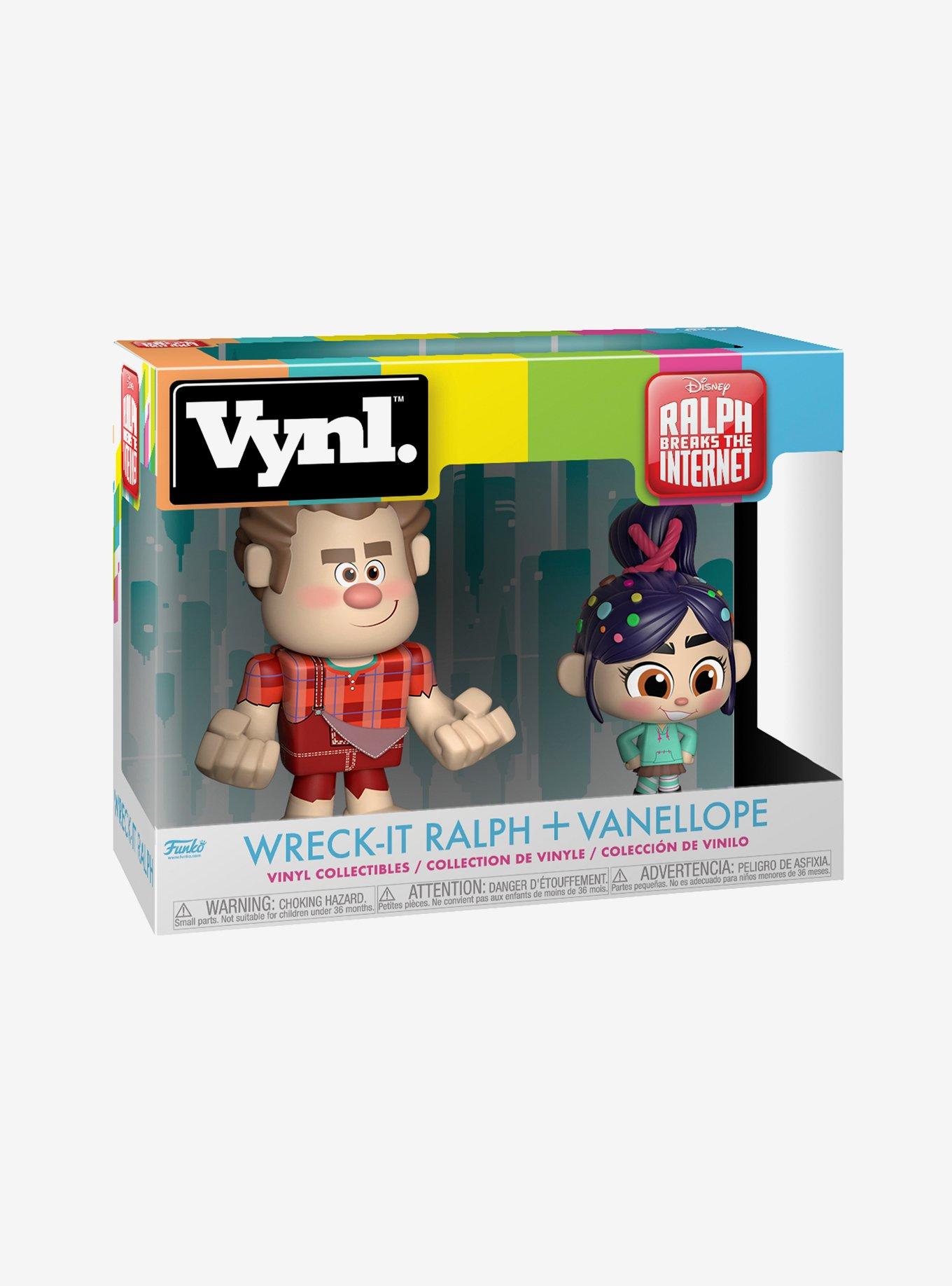 Funko Vynl. Disney Ralph Breaks The Internet Wreck-It Ralph & Vanellope Vinyl Figures, , alternate