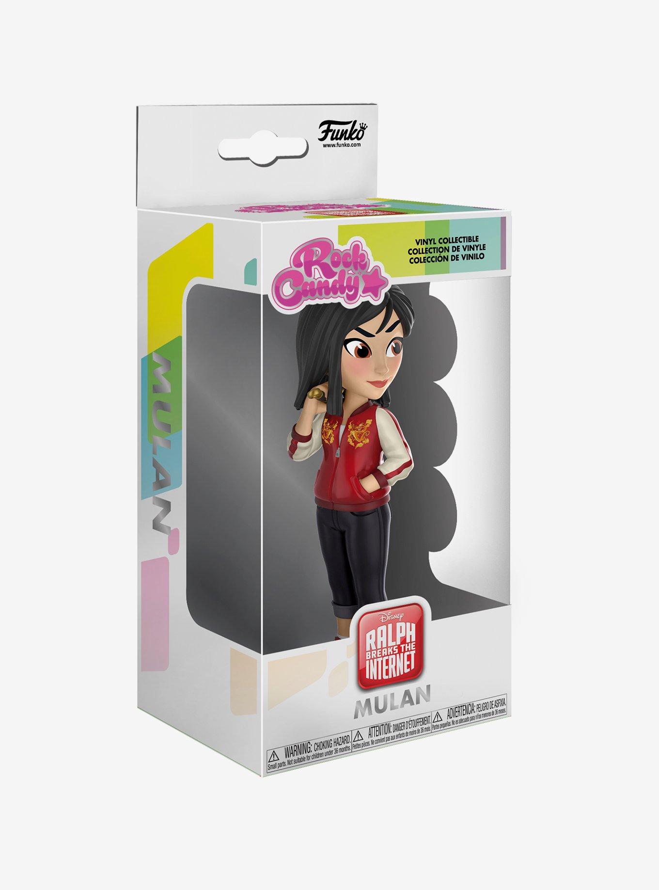Funko Rock Candy Disney Ralph Breaks The Internet Mulan Vinyl Figure, , alternate