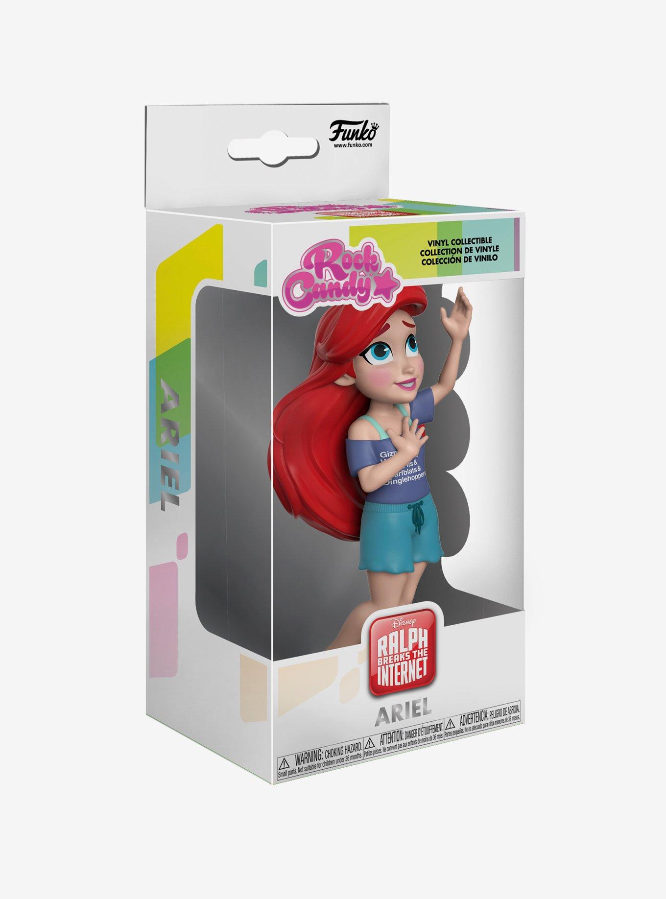 Funko Rock Candy Disney Ralph Breaks The Internet Ariel Vinyl Figure, , alternate