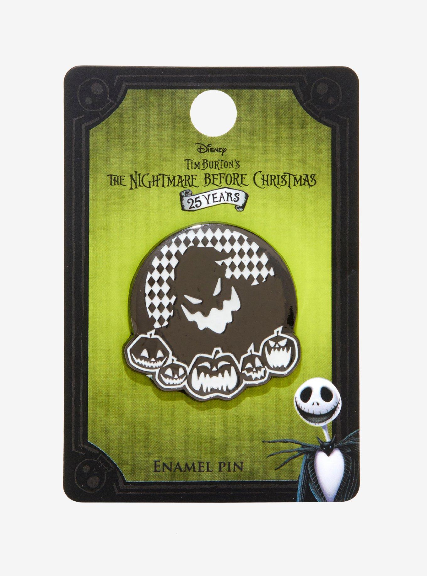 Loungefly The Nightmare Before Christmas Oogie Shadow Enamel Pin, , alternate - view 2