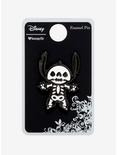 Loungefly Disney Lilo & Stitch Skeleton Stitch Enamel Pin, , alternate