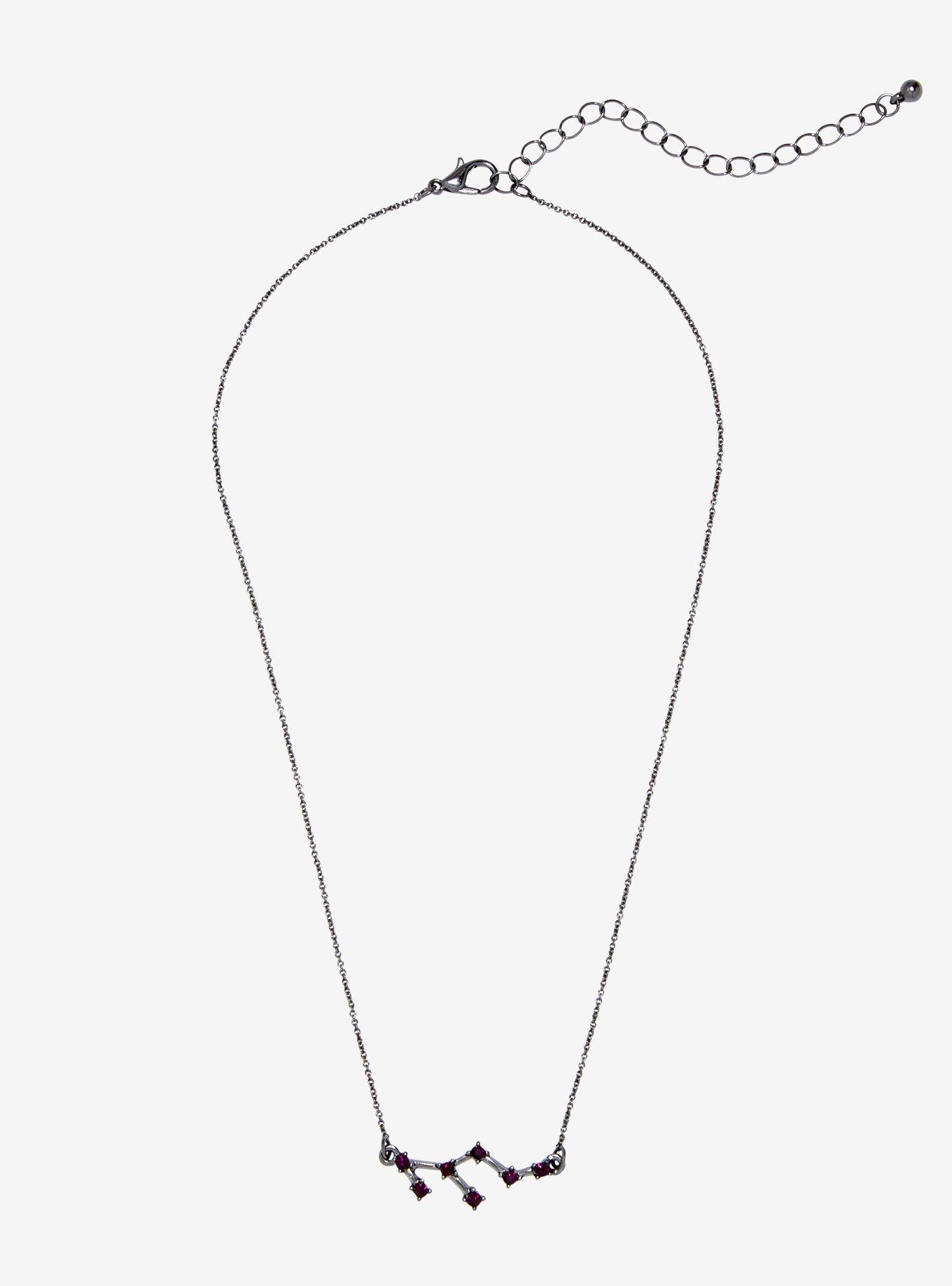 Draco Constellation Necklace, , alternate