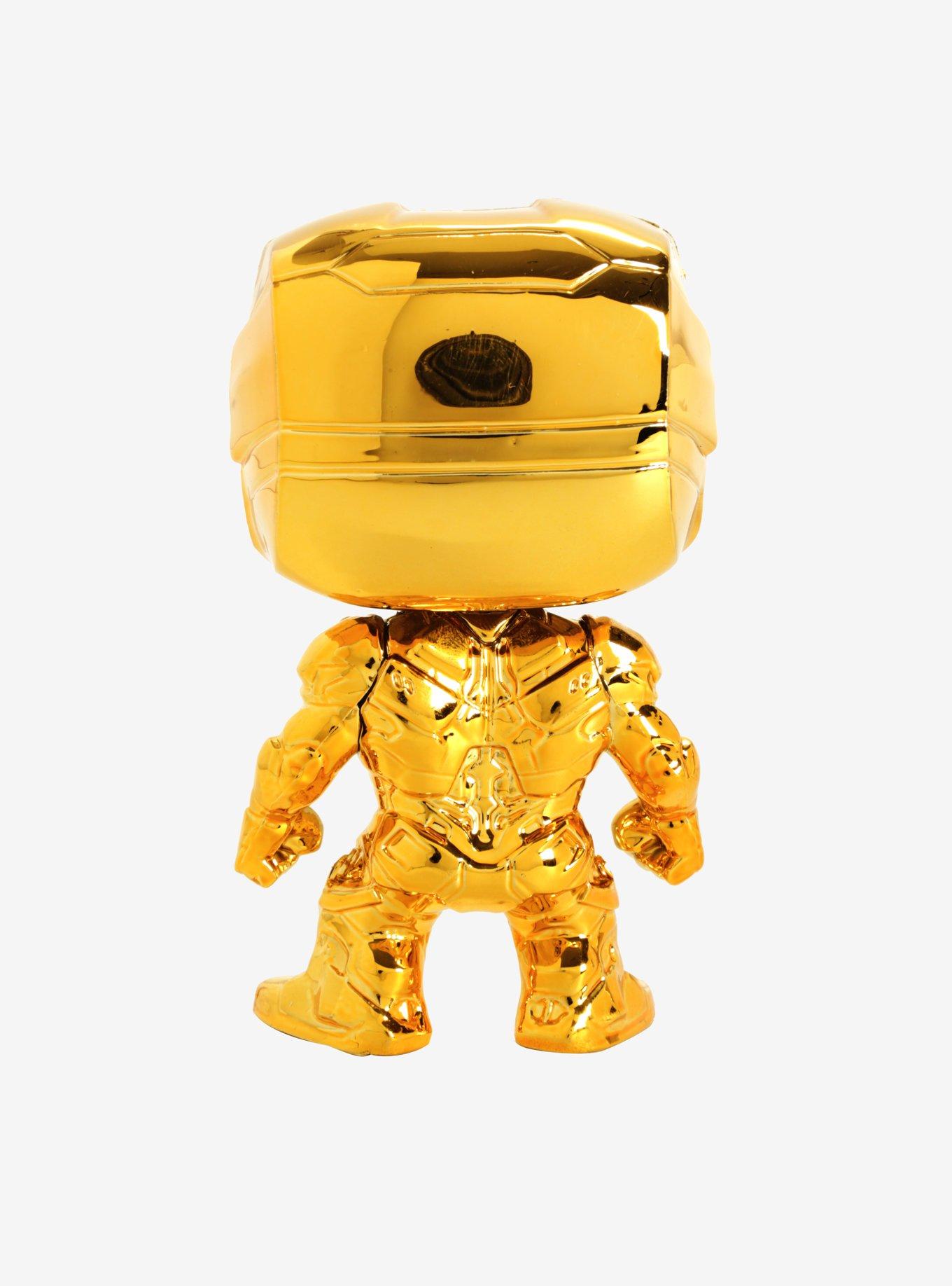 Funko Marvel Studios: The First Ten Years Pop! Gold Chrome Iron Man Bobble-Head, , alternate