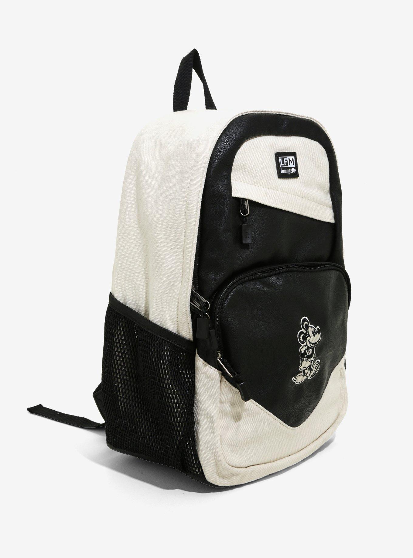 Loungefly Disney Mickey Mouse Canvas Backpack, , alternate