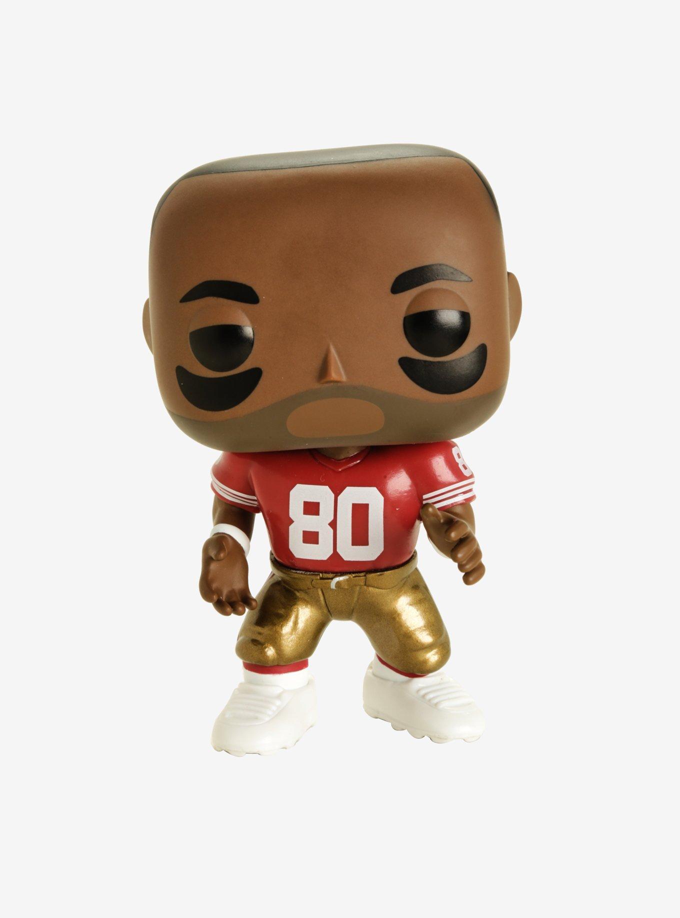 POP Football: Sports Legends - Jerry Rice (49Ers Home) Funko Vinyl Figure  (Bundled with Compatible Box Protector Case) : Toys & Games 