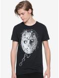 Friday The 13th Jason Portrait T-Shirt Hot Topic Exclusive, , alternate