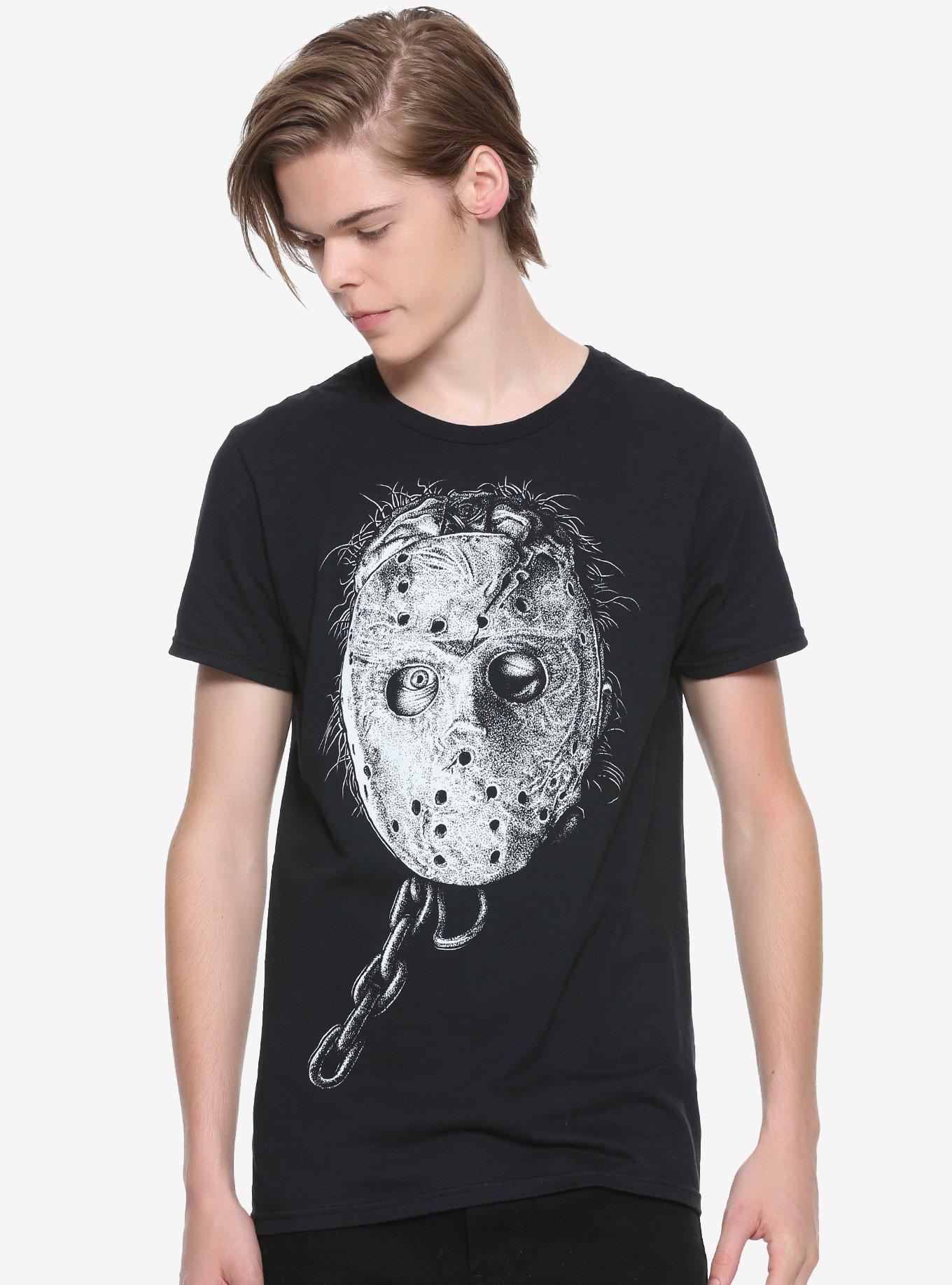 Friday The 13th Jason Portrait T-Shirt Hot Topic Exclusive, , alternate