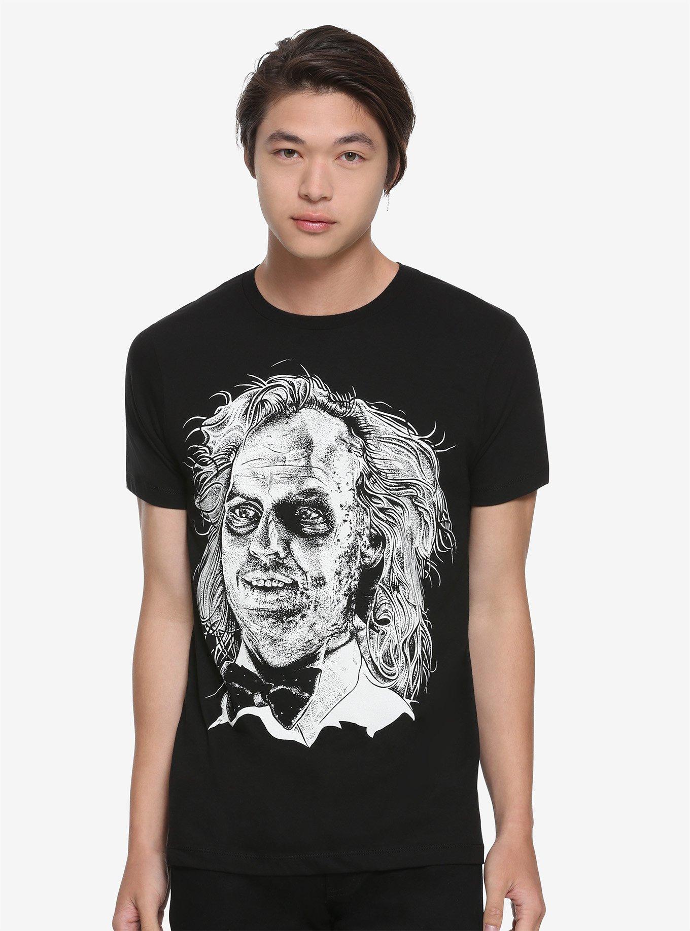 Beetlejuice Portrait T-Shirt Hot Topic Exclusive, , alternate