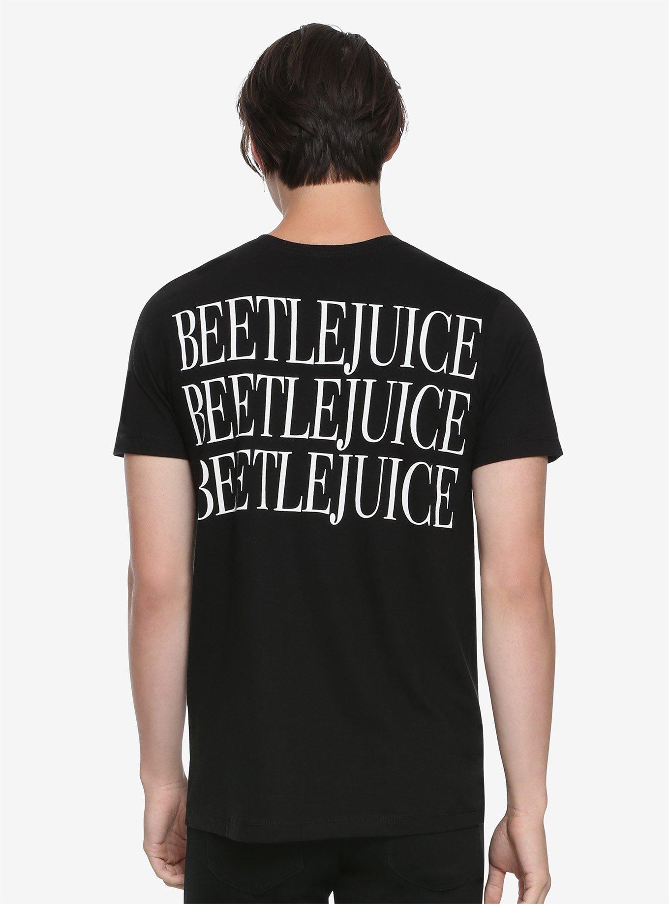 Beetlejuice Portrait T-Shirt Hot Topic Exclusive, , alternate