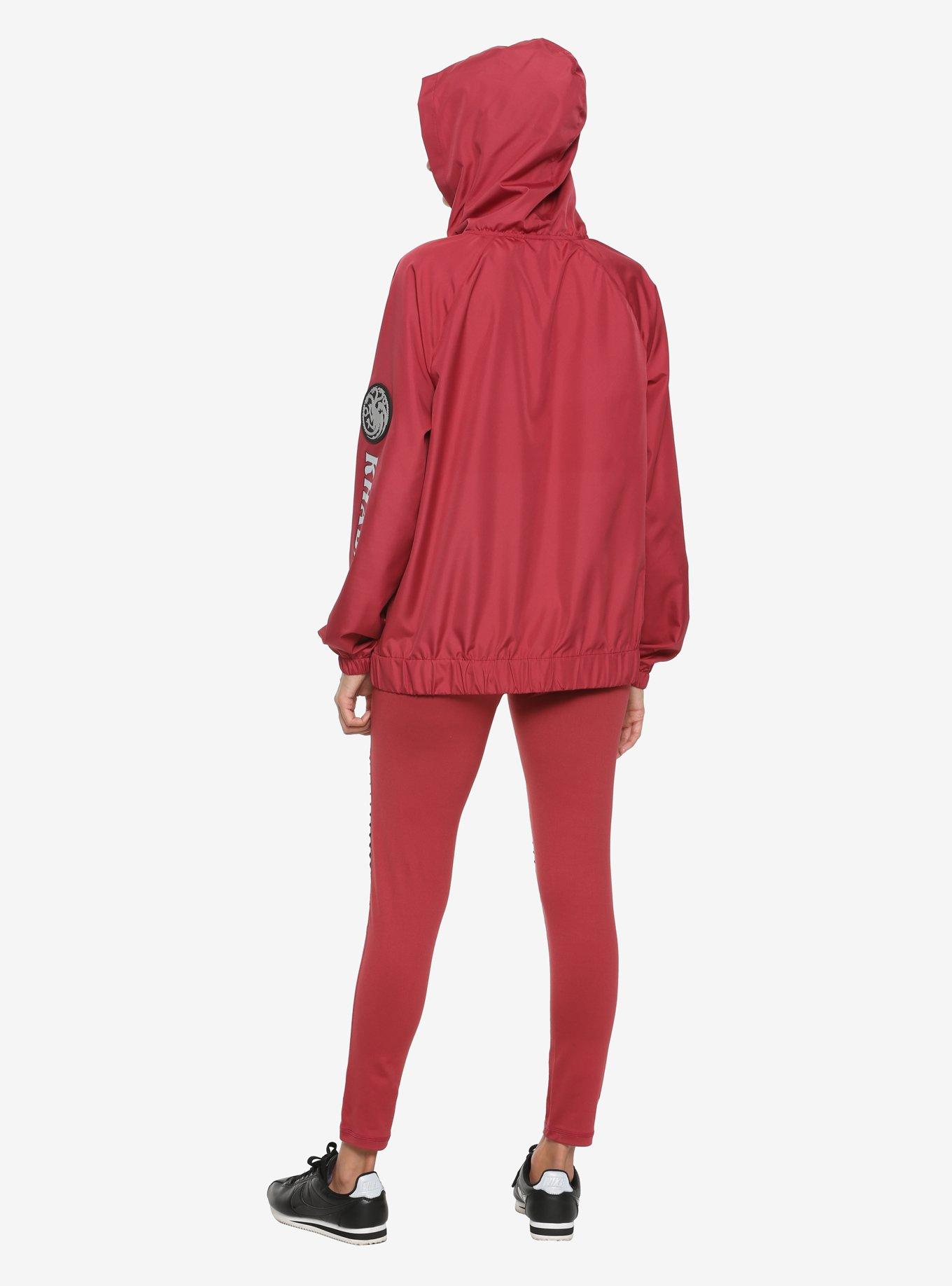 Game of Thrones Daenerys Lace-Up Womens Windbreaker - BoxLunch Exclusive, , alternate - view 3