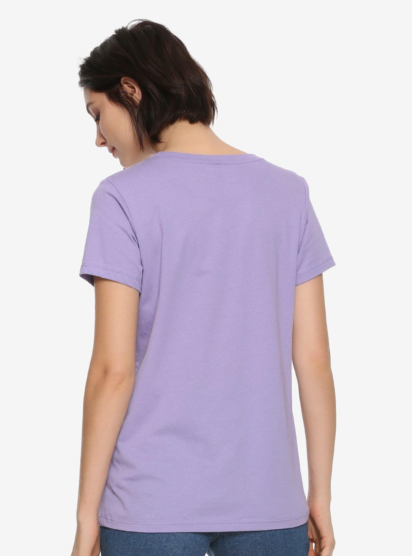 Disney Tangled Lavender Sun Womens T-Shirt - BoxLunch Exclusive, , alternate