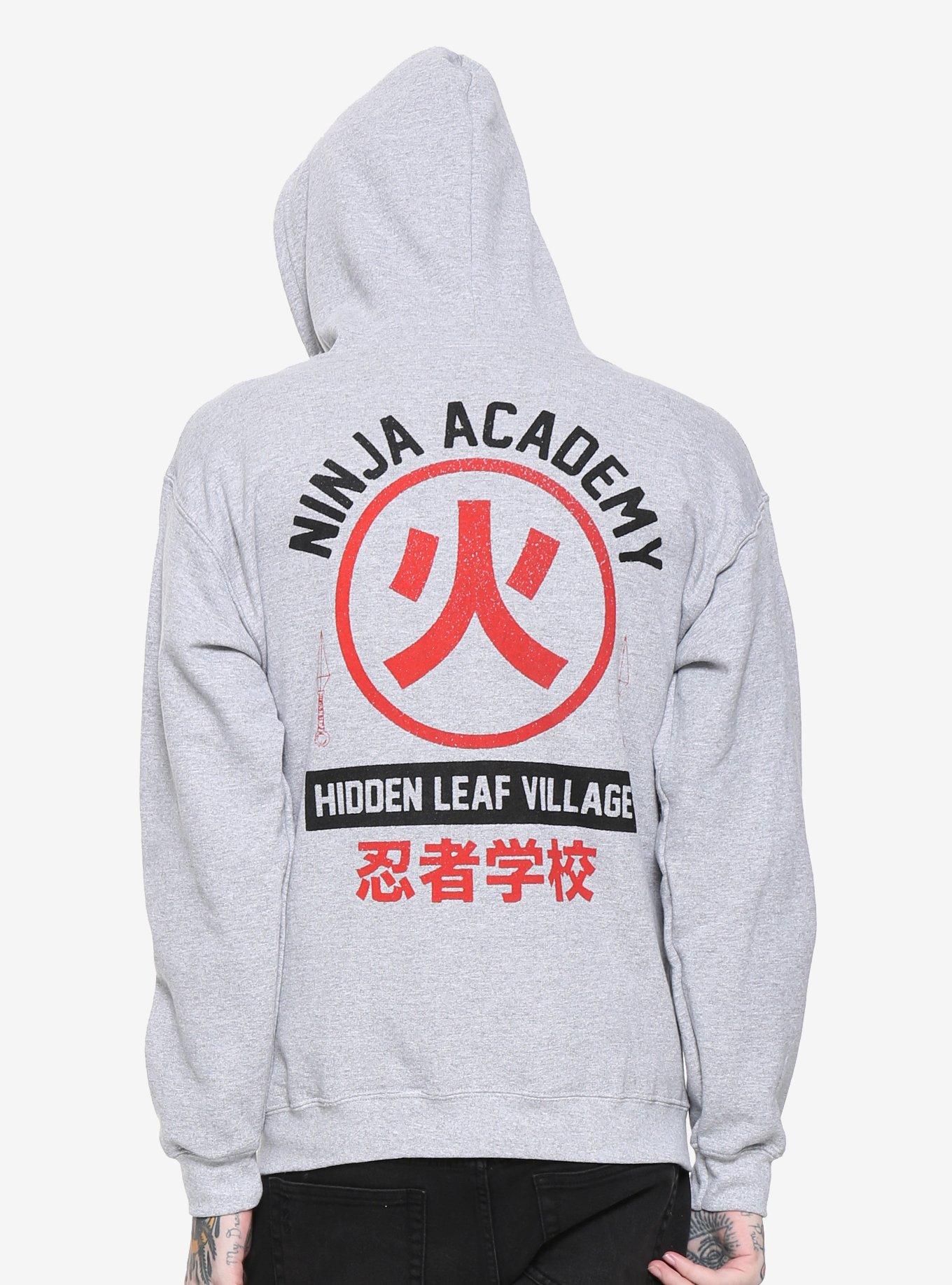 Naruto Shippuden Hidden Leaf Ninja Academy Hoodie, , alternate