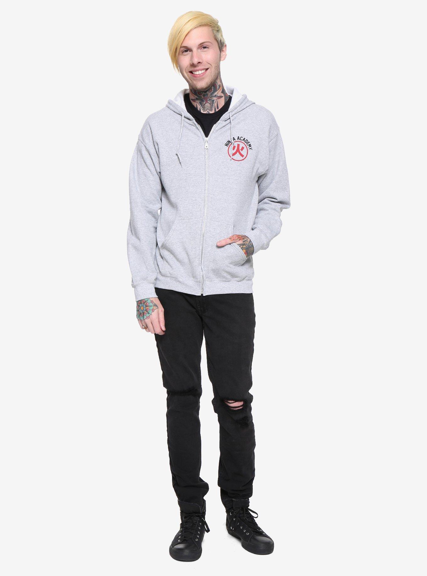 Naruto Shippuden Hidden Leaf Ninja Academy Hoodie, , alternate