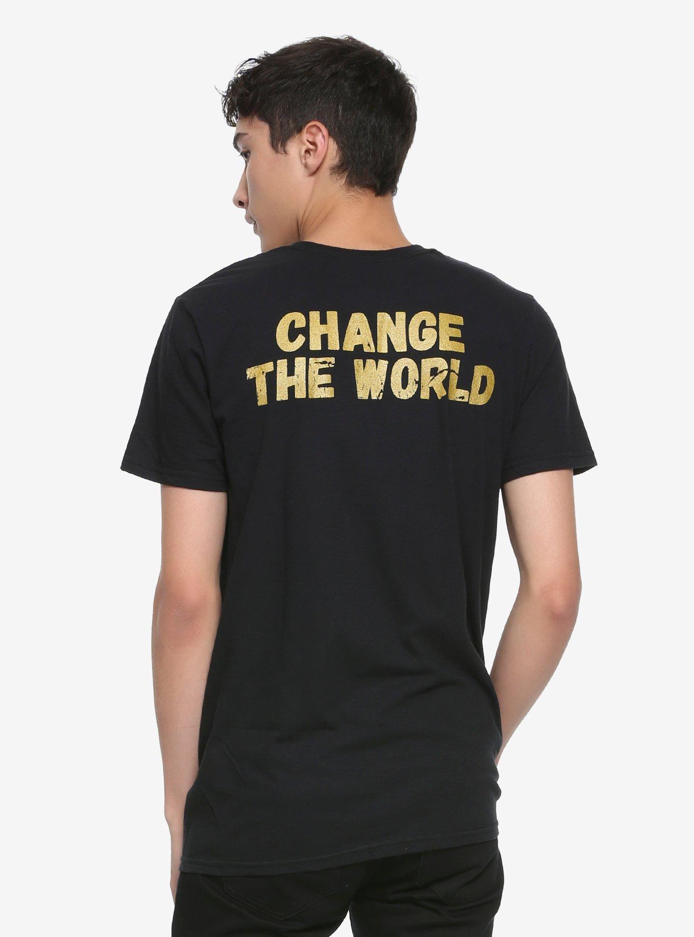 New Japan Pro-Wrestling The Elite Change The World T-Shirt, BLACK, alternate