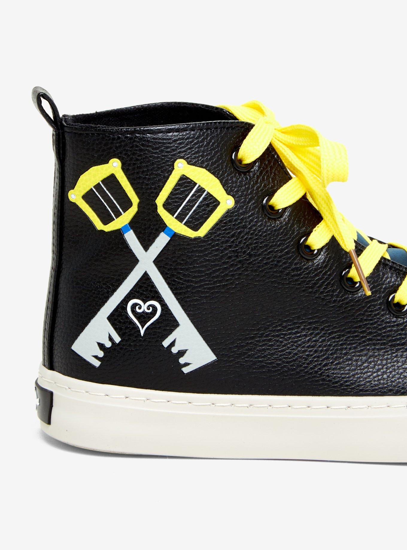 Kingdom Hearts Sora Keyblade Hi-Top Sneakers, , alternate