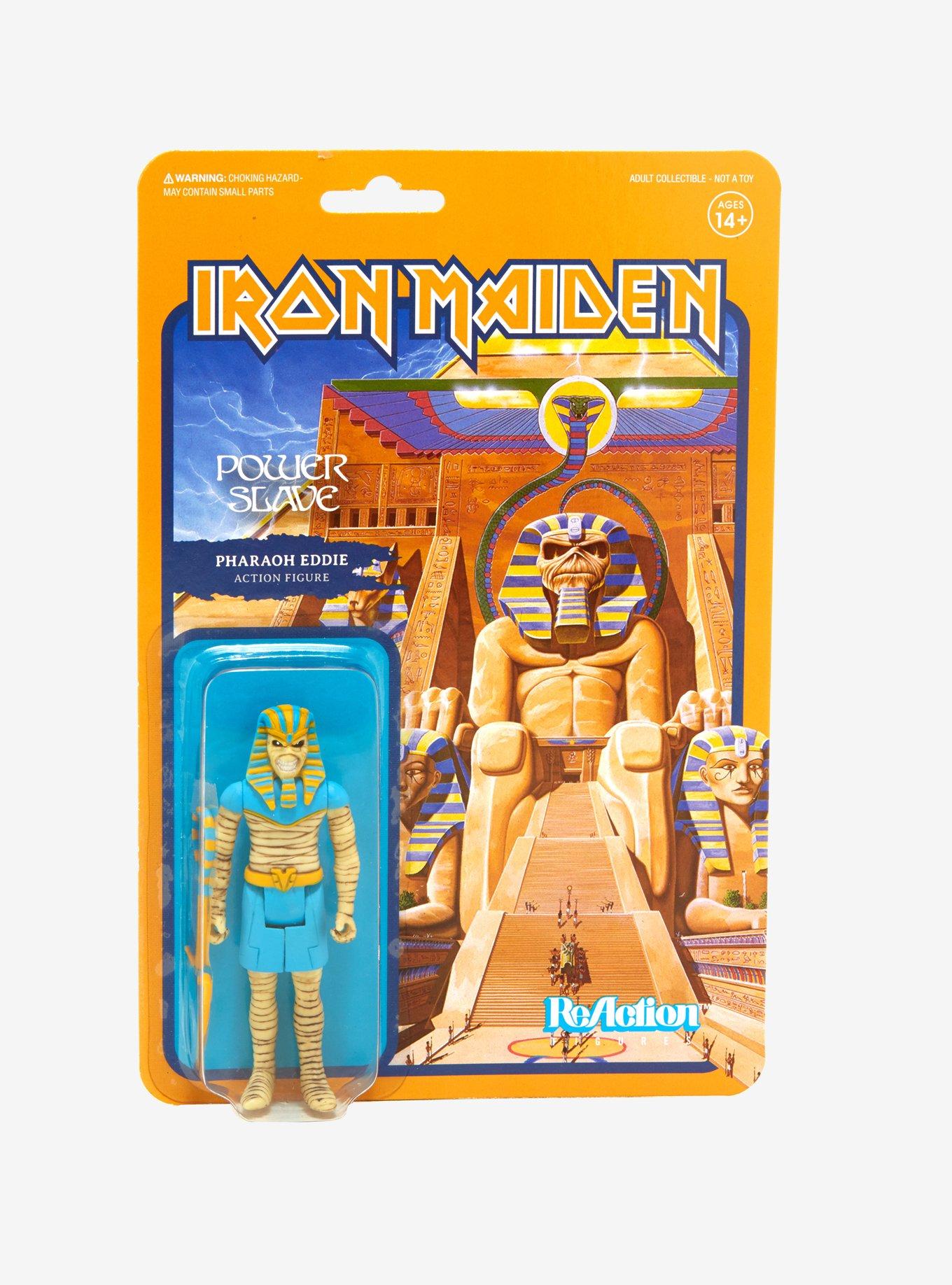 Iron Maiden ReAction Pharaoh Eddie Powerslave Action Figure, , alternate