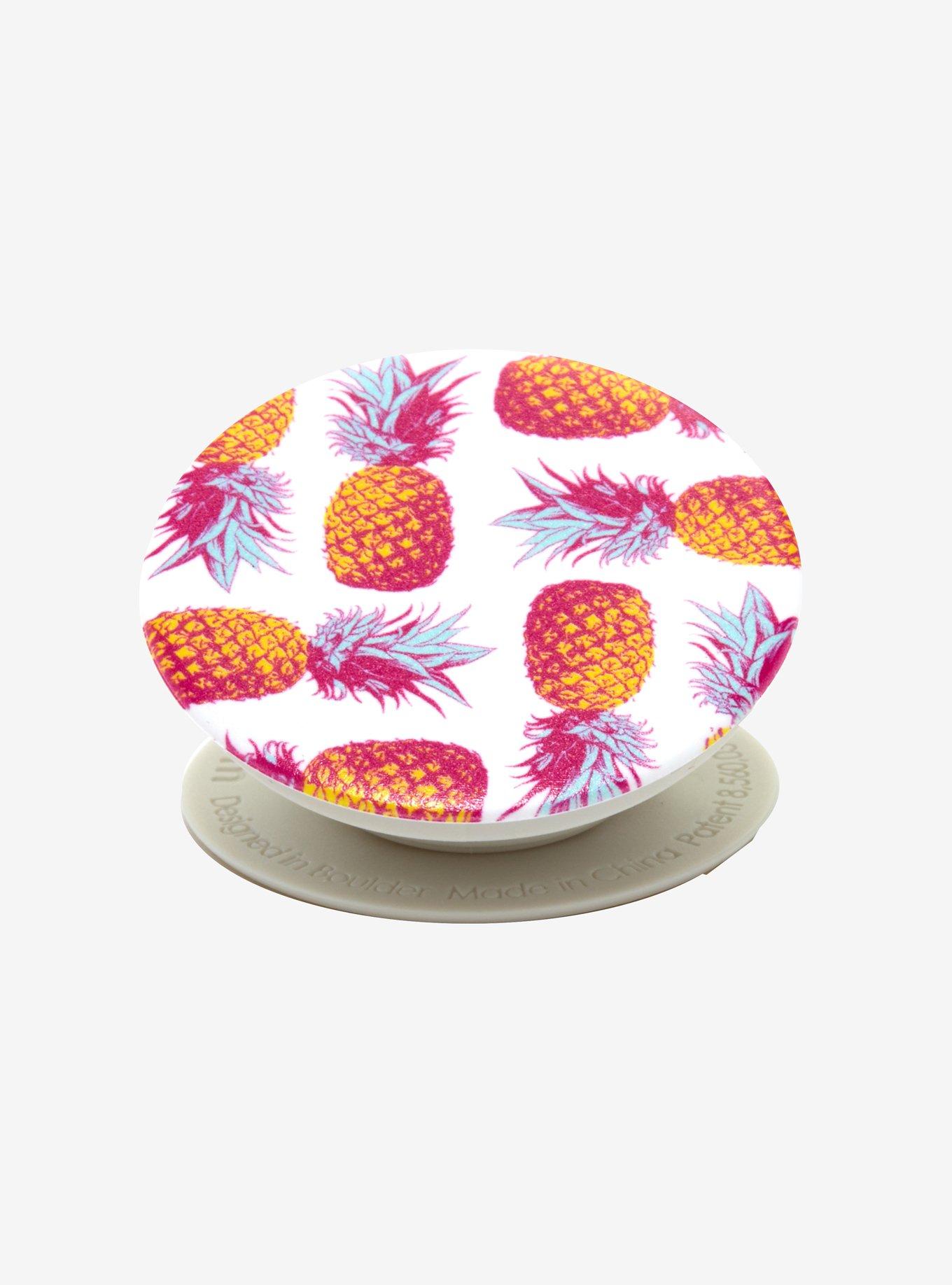 PopSockets Psychedelic Pineapple Phone Grip & Stand, , alternate