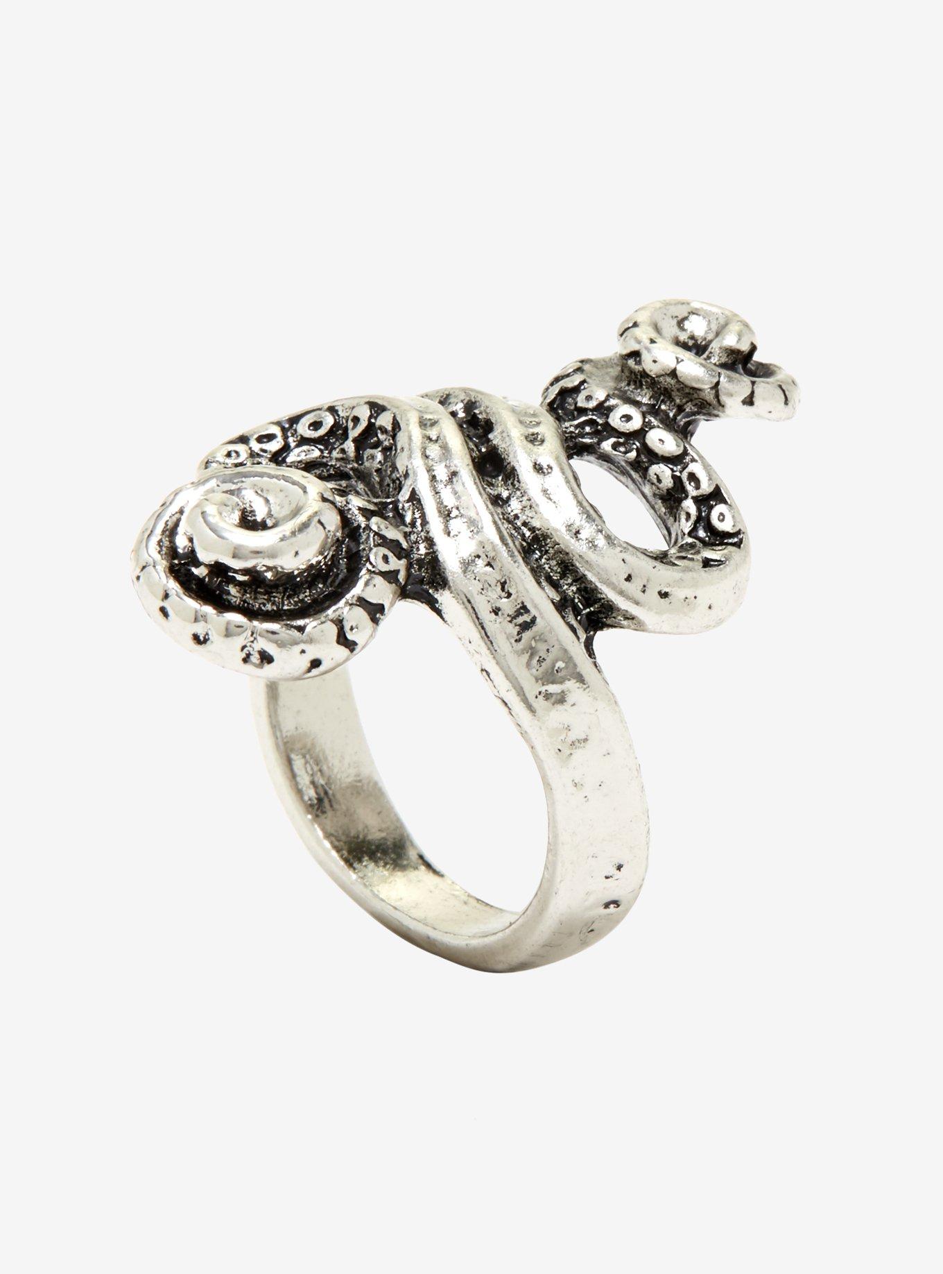 Octopus Tentacle Ring, , alternate