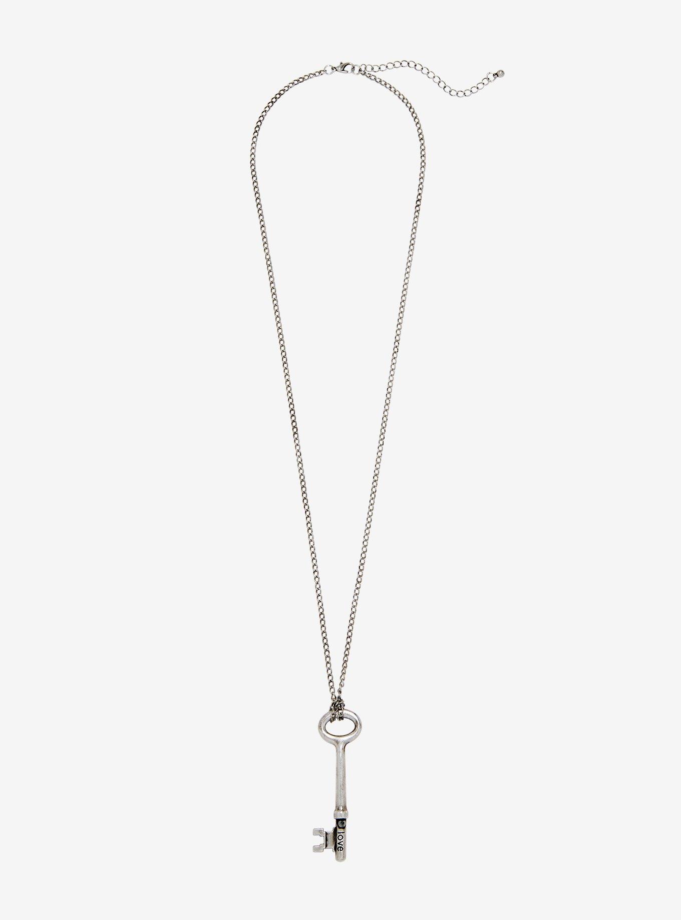 Gift Of Love Skeleton Key Necklace, , alternate
