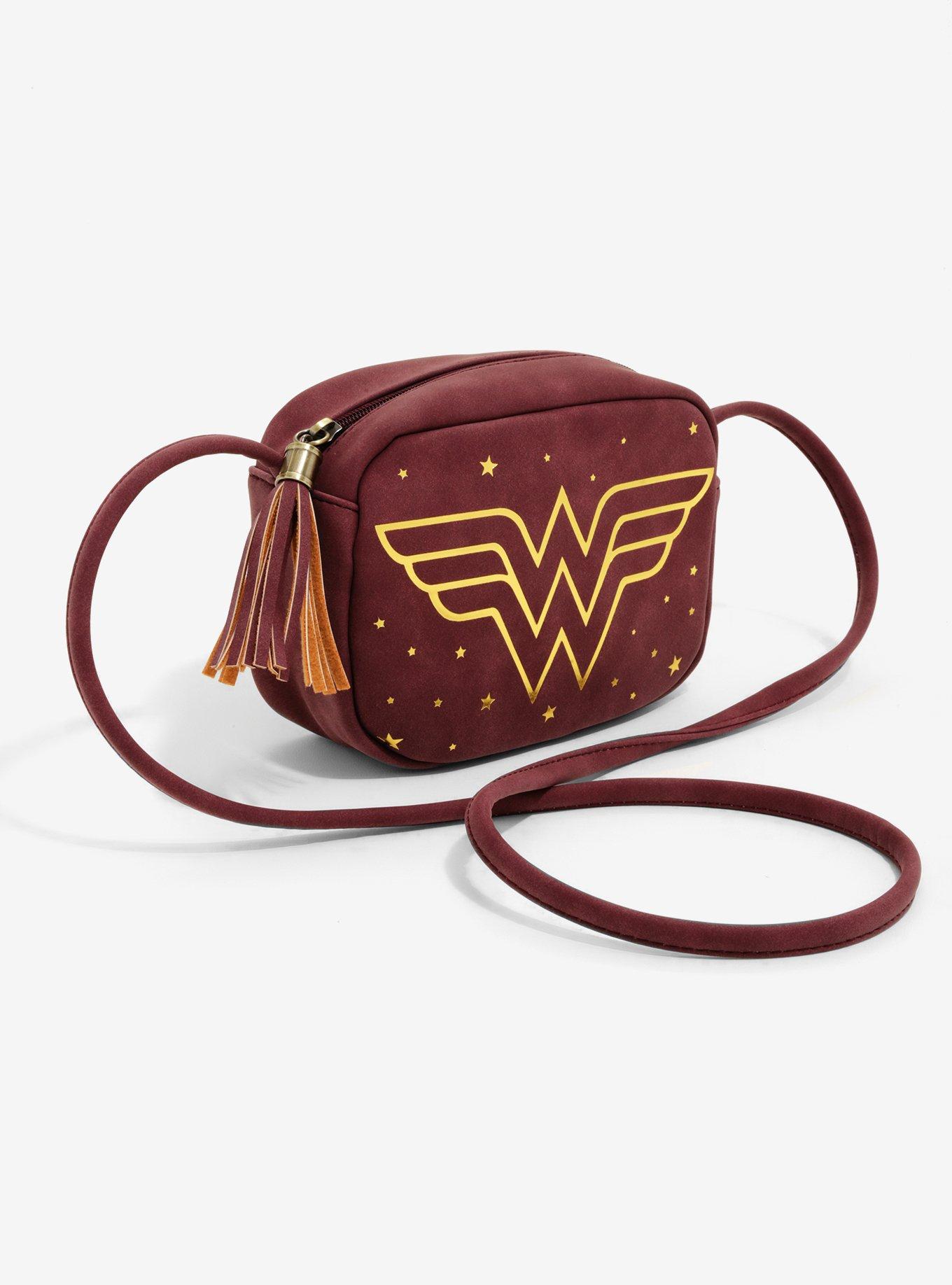 DC Comics Wonder Woman Camera Crossbody Bag, , alternate