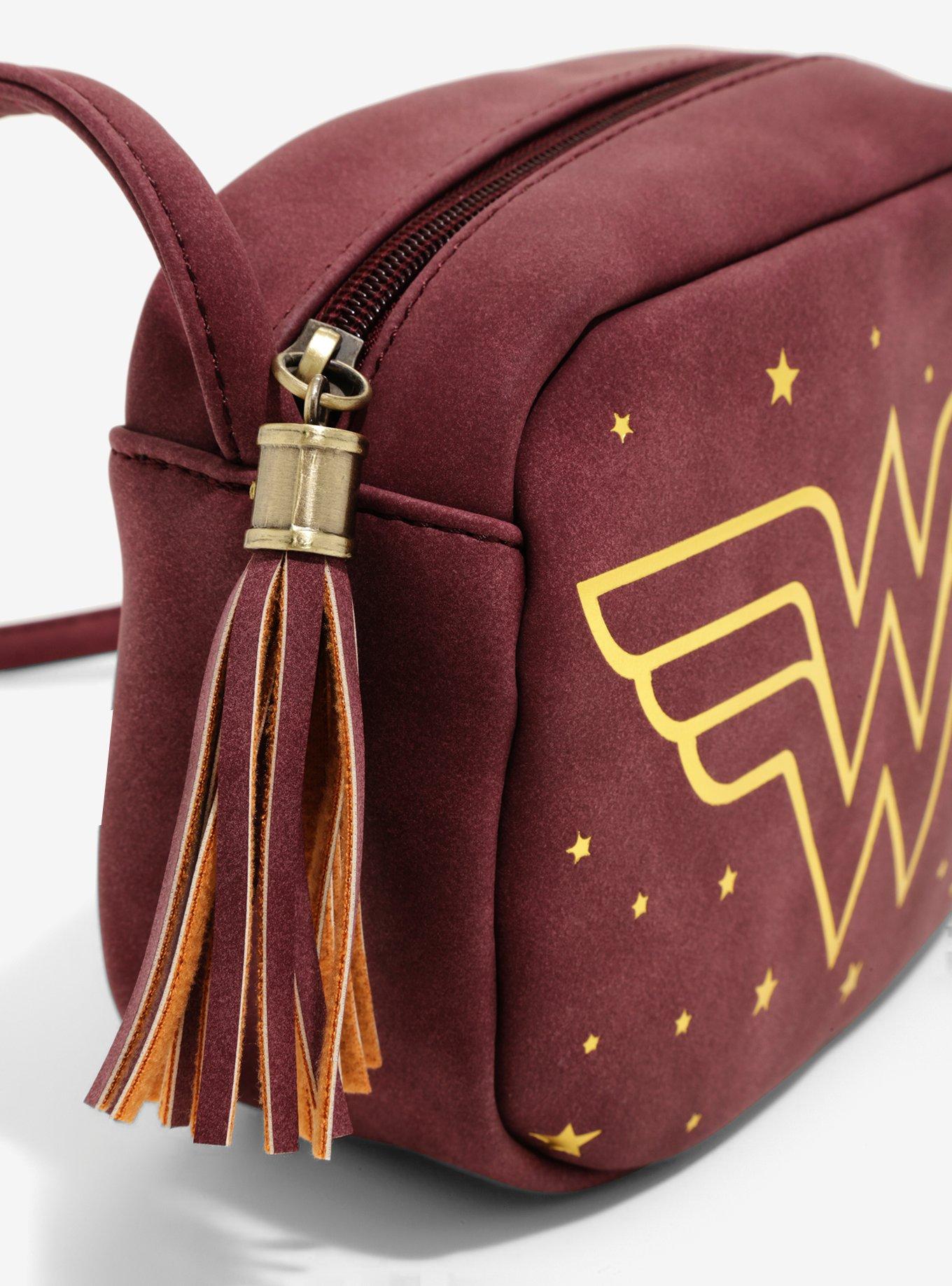 DC Comics Wonder Woman Camera Crossbody Bag, , alternate
