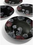 The Nightmare Before Christmas Roses Large Plate Set, , alternate