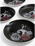 The Nightmare Before Christmas Silhouette Roses Small Plate Set, , alternate