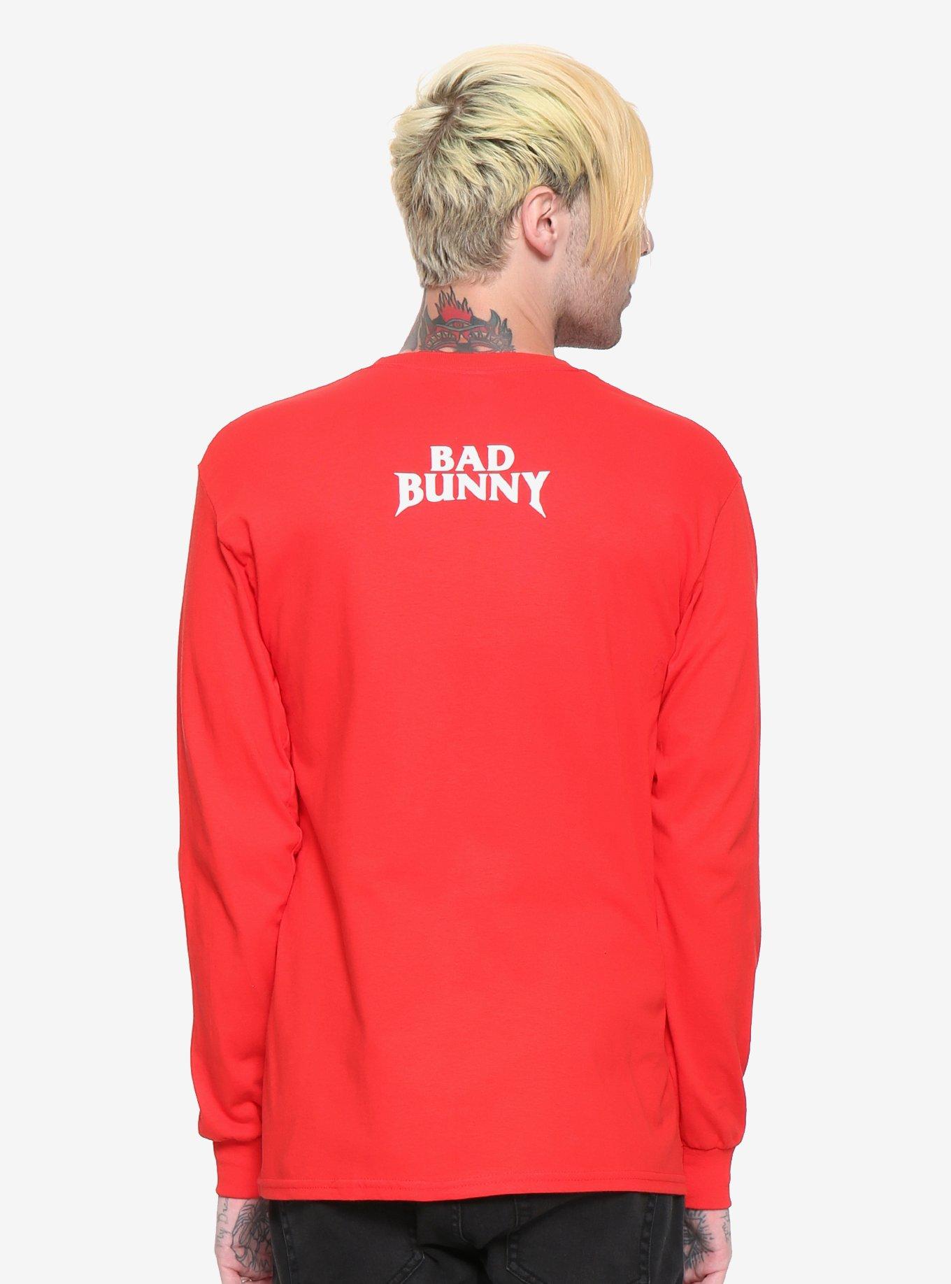 Bad Bunny Logo Long-Sleeve T-Shirt, , alternate