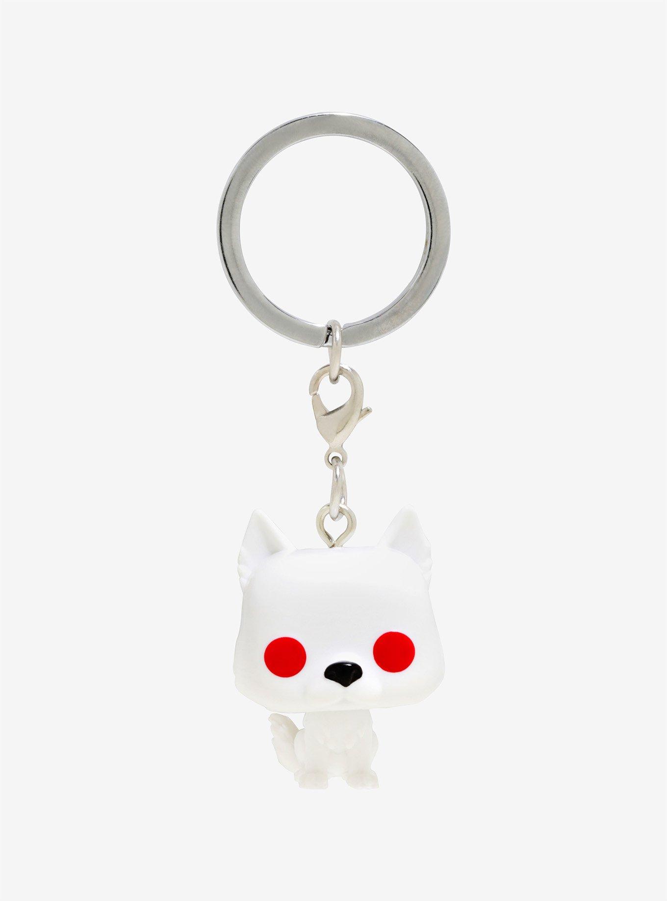 Funko Pocket Pop! Game Of Thrones Ghost Vinyl Key Chain, , alternate