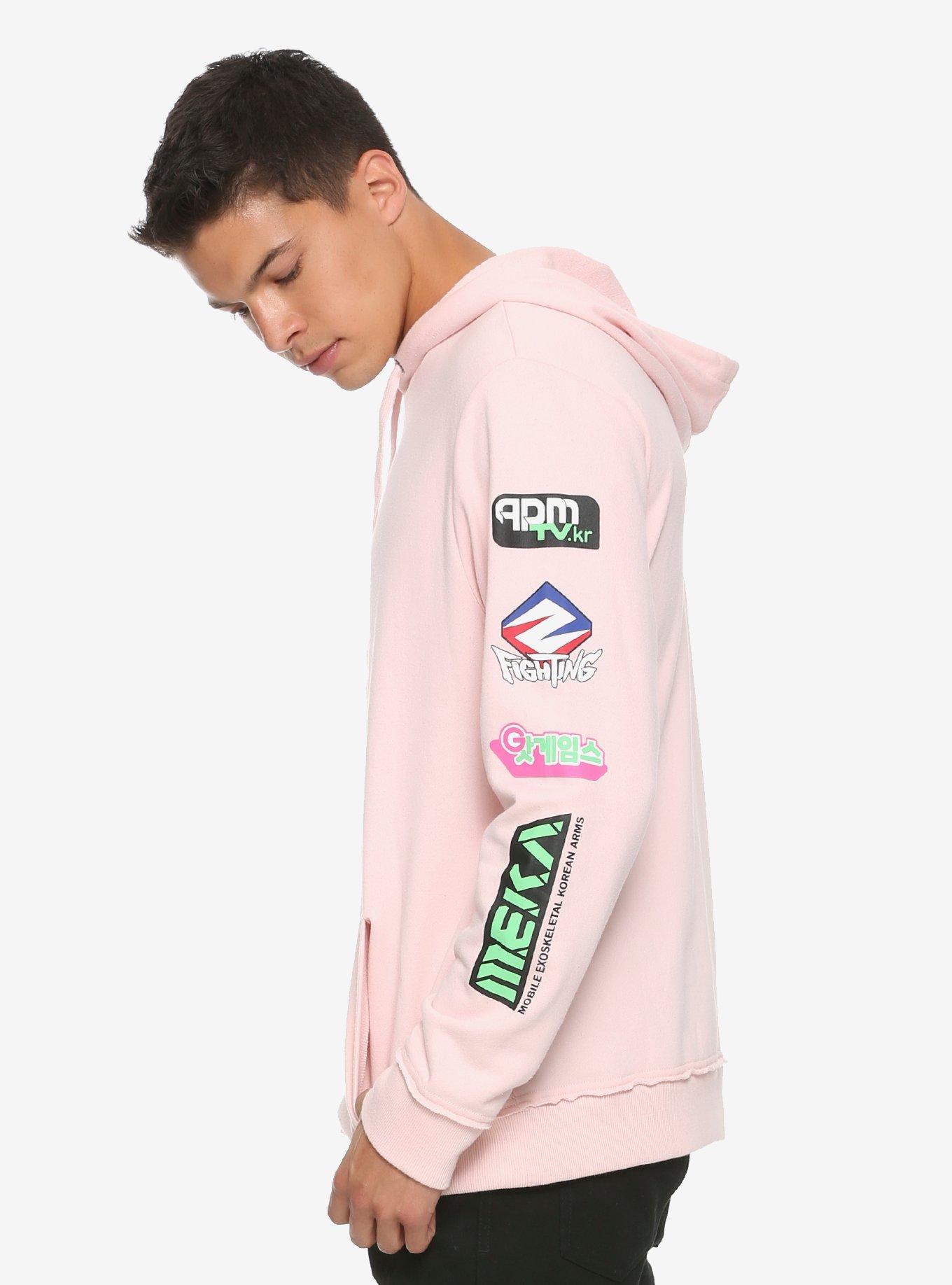 Our Universe Overwatch D.Va Pink Hoodie, , alternate